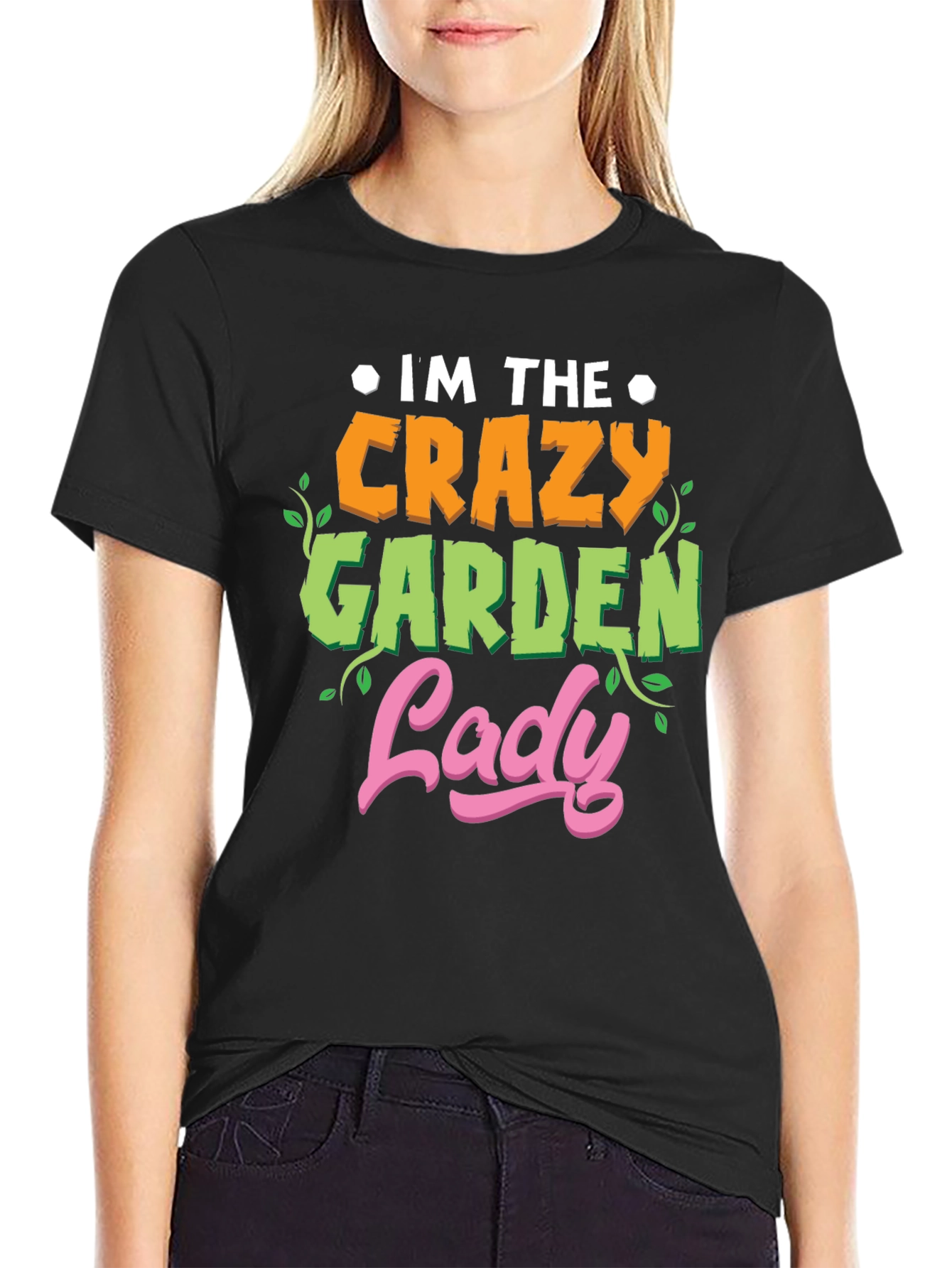 Crazy Garden Lady Graphic Tee