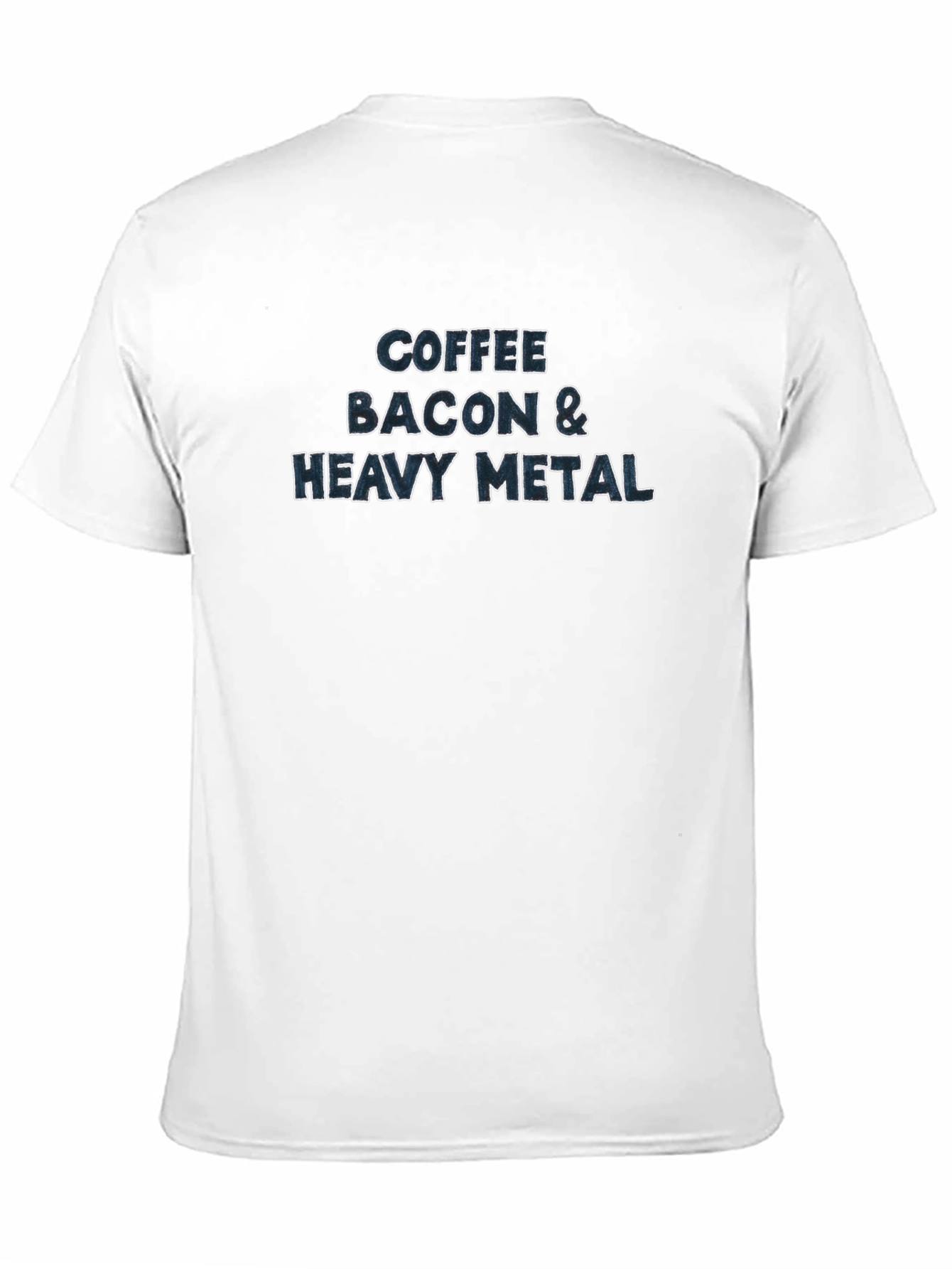 Coffee Bacon & Heavy Metal Graphic Tee