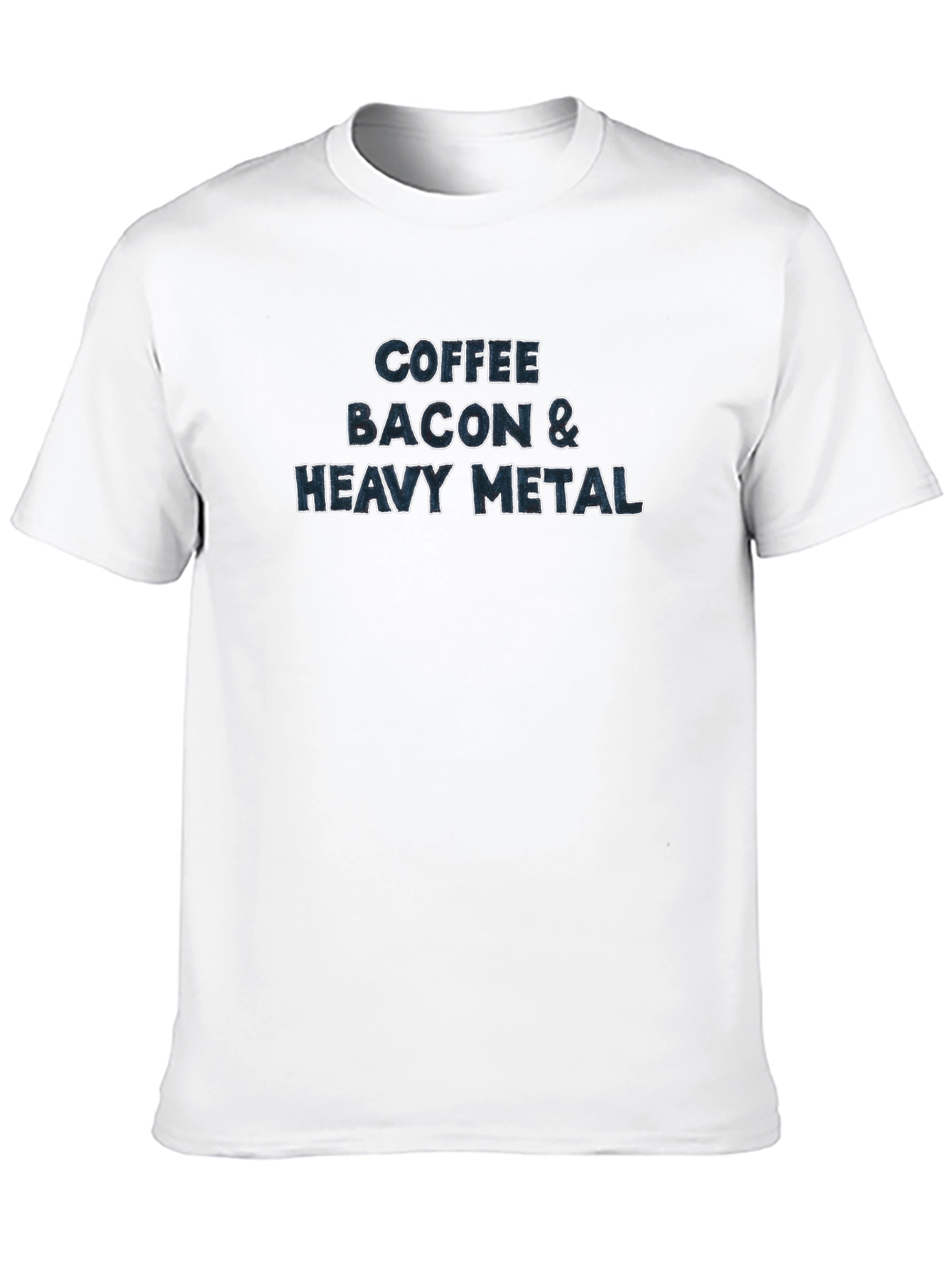Coffee Bacon & Heavy Metal Graphic Tee