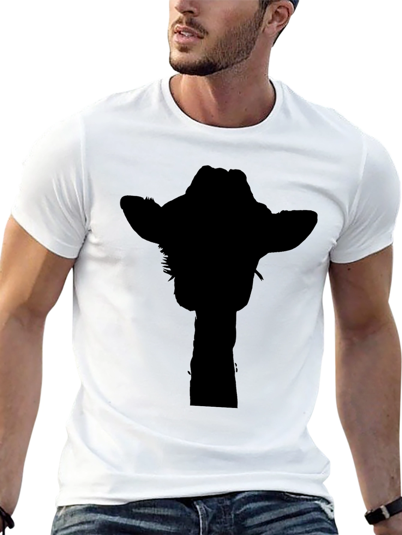 Black Cowboy Silhouette T-Shirt