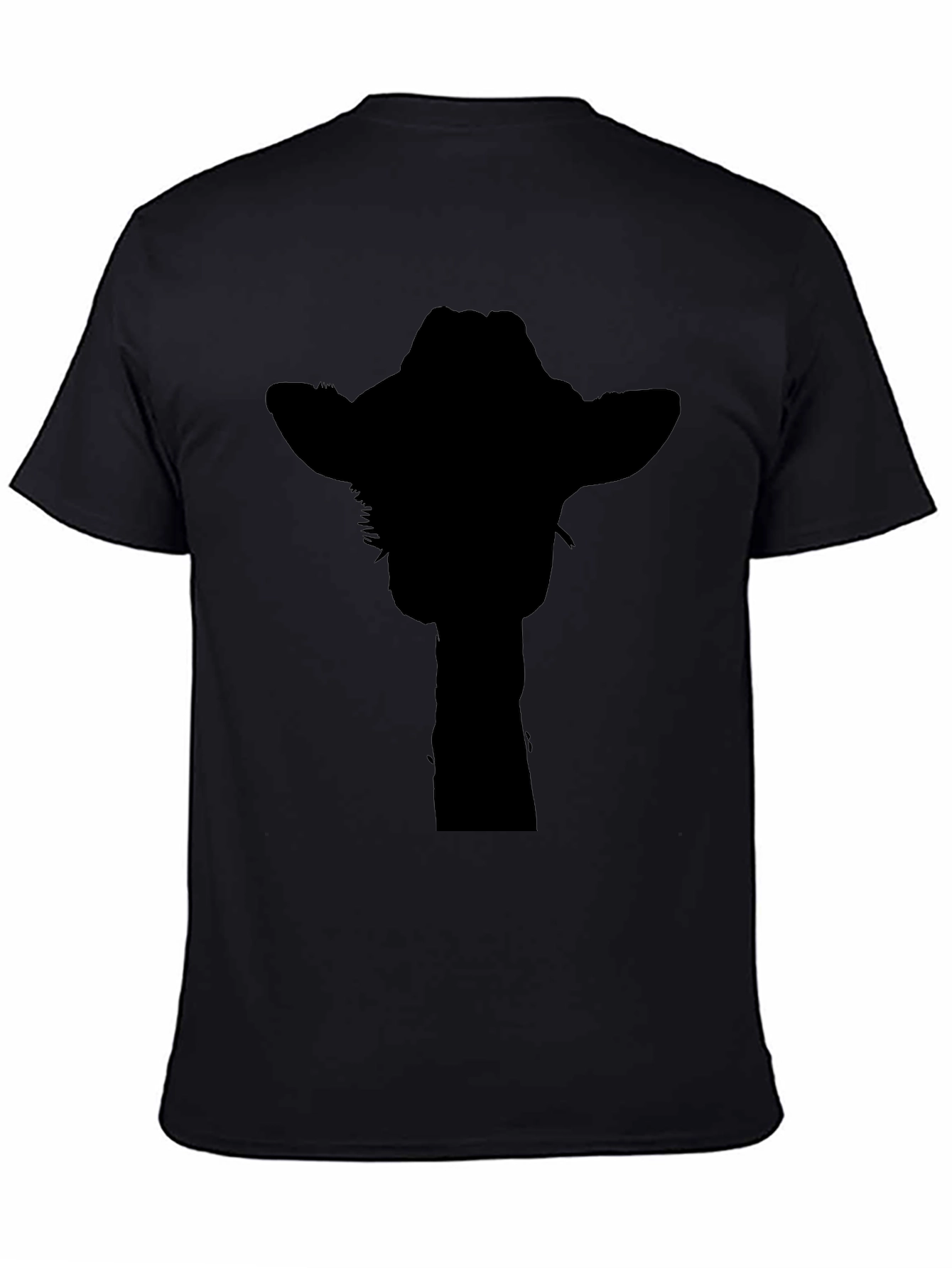 Black Cowboy Silhouette T-Shirt