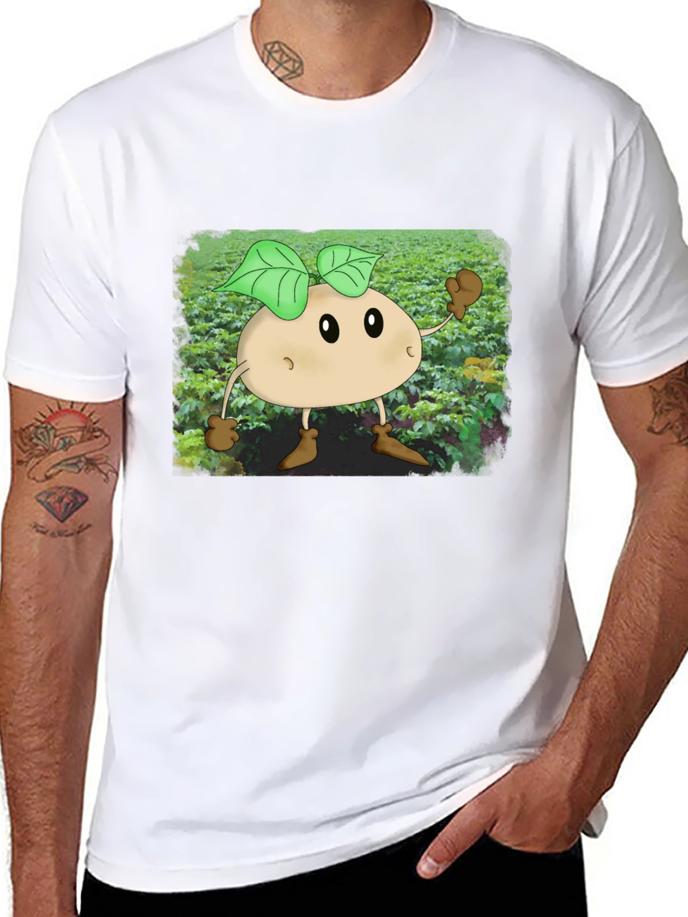 Cartoon Spud T-Shirt