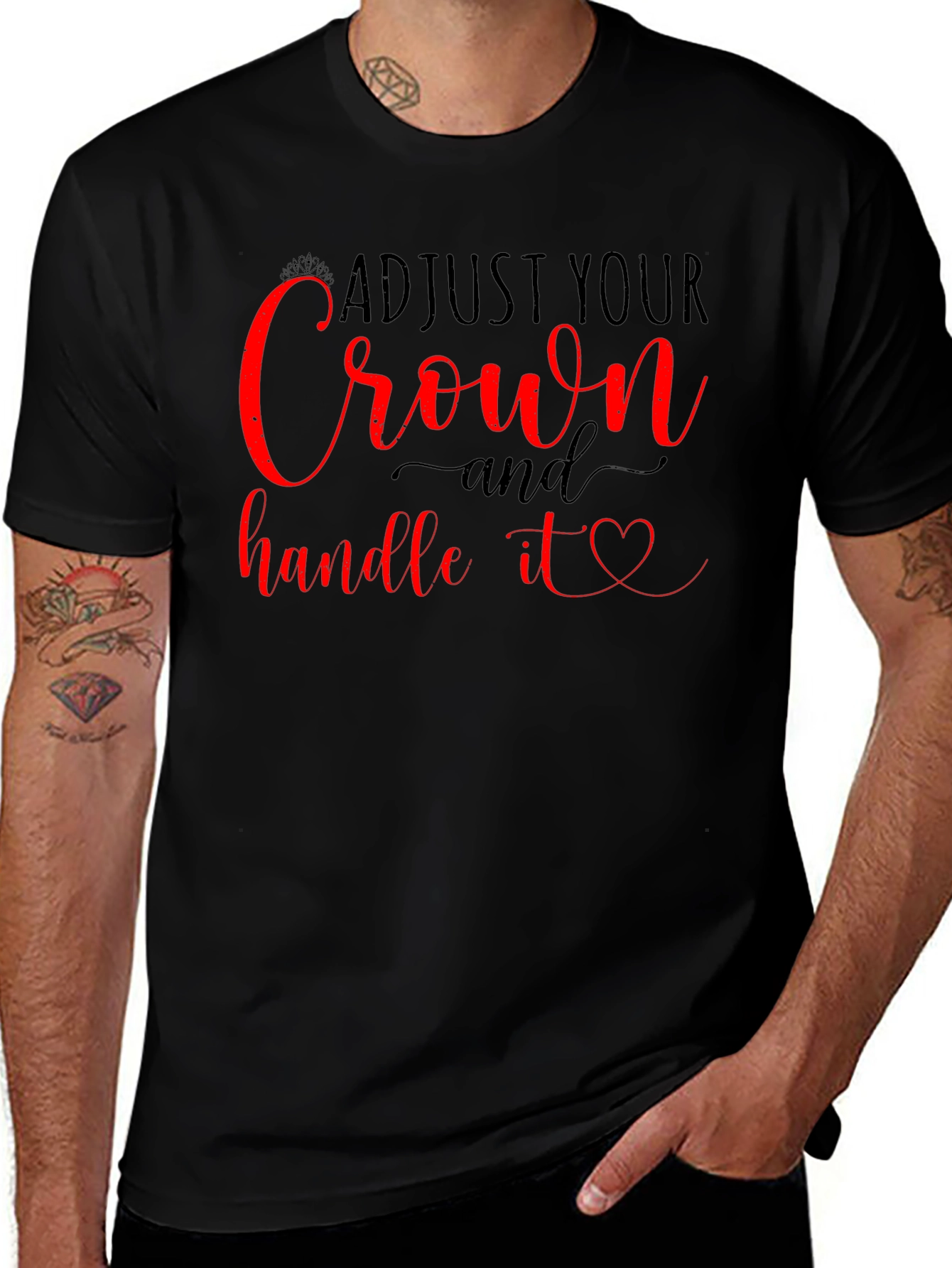 Adjust Your Crown Graphic Tee