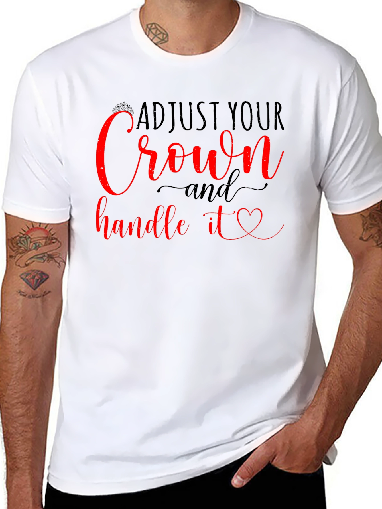 Adjust Your Crown Graphic Tee