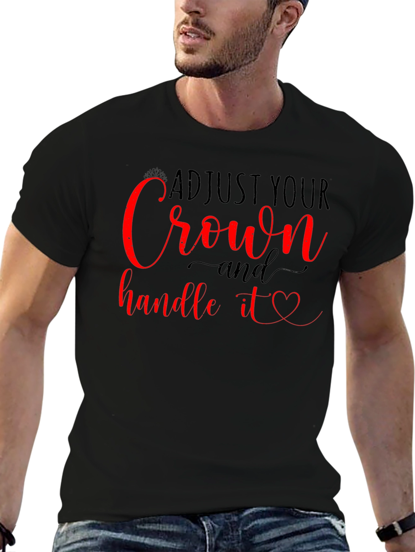 Adjust Your Crown Graphic Tee
