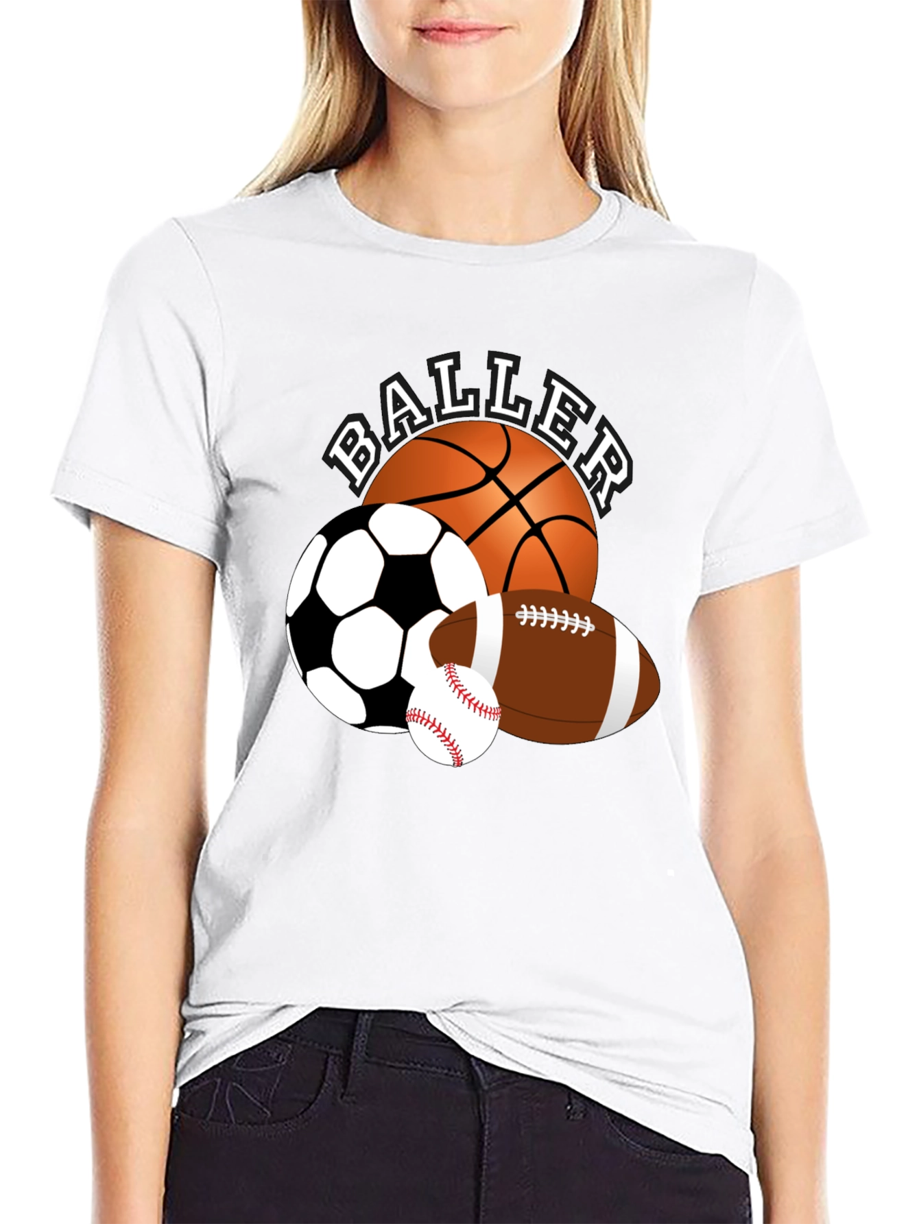 Baller T-Shirt - Sports Graphic Tee