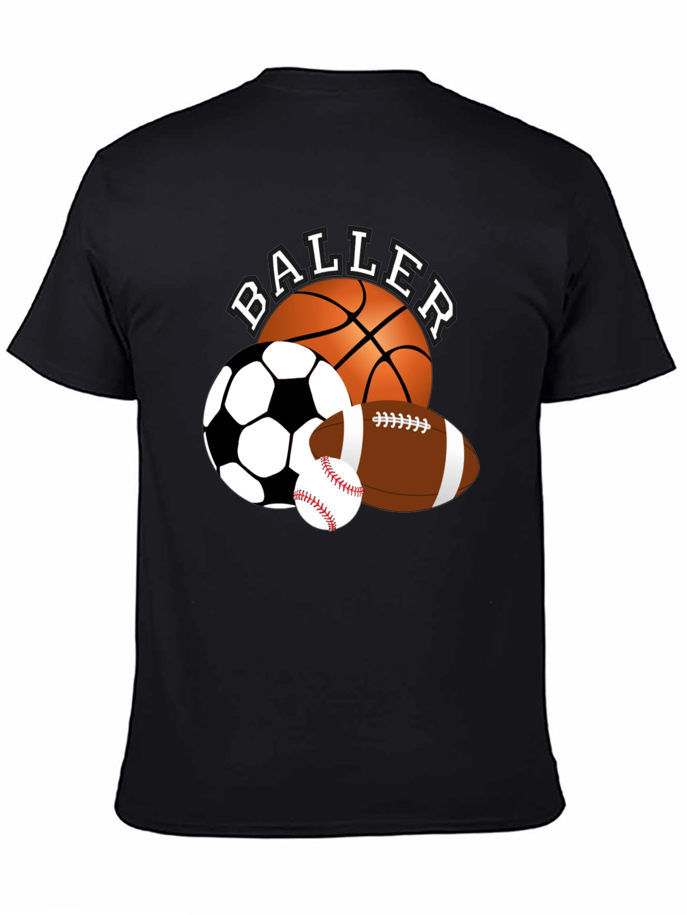 Baller T-Shirt - Sports Graphic Tee