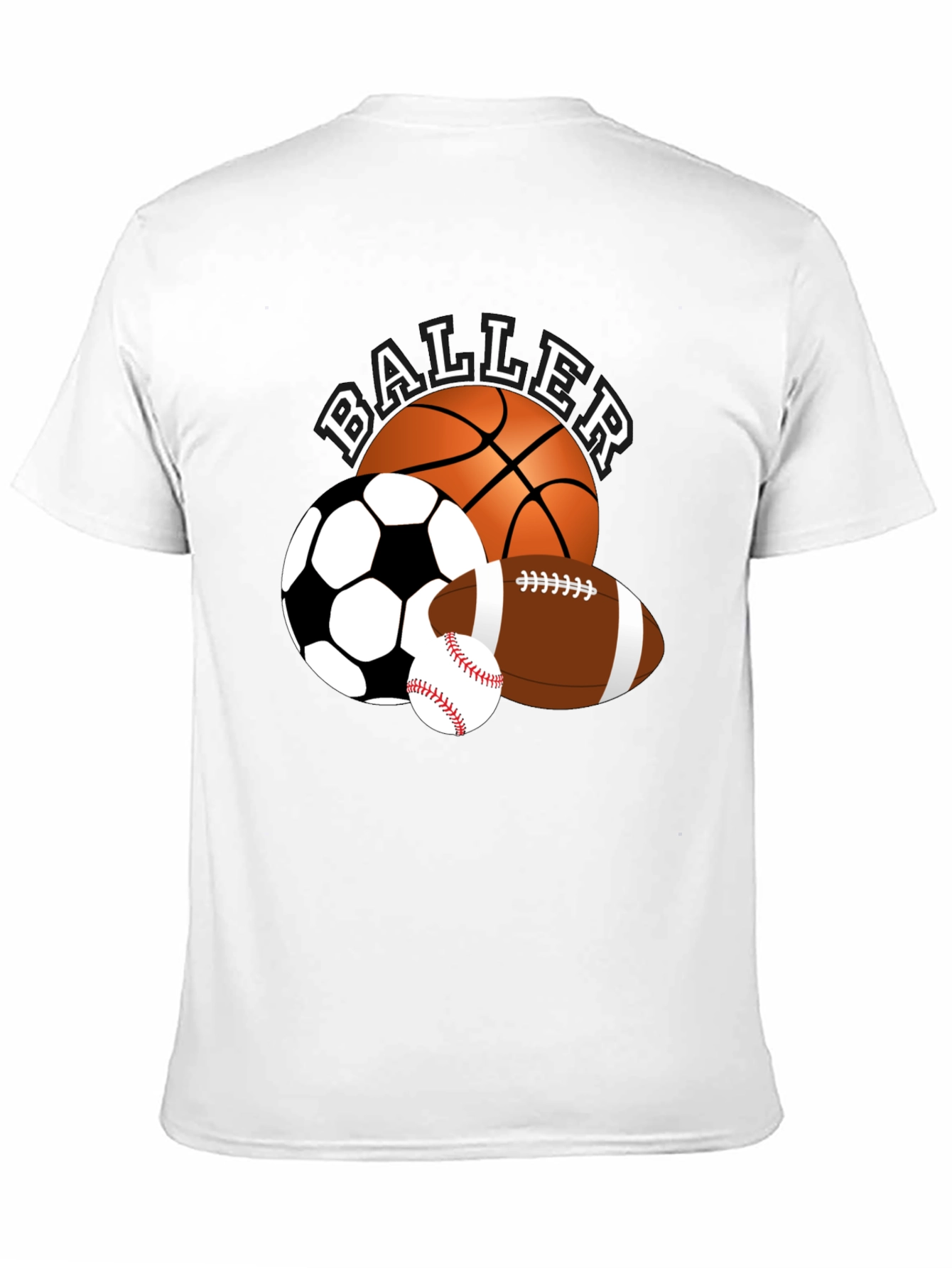Baller T-Shirt - Sports Graphic Tee