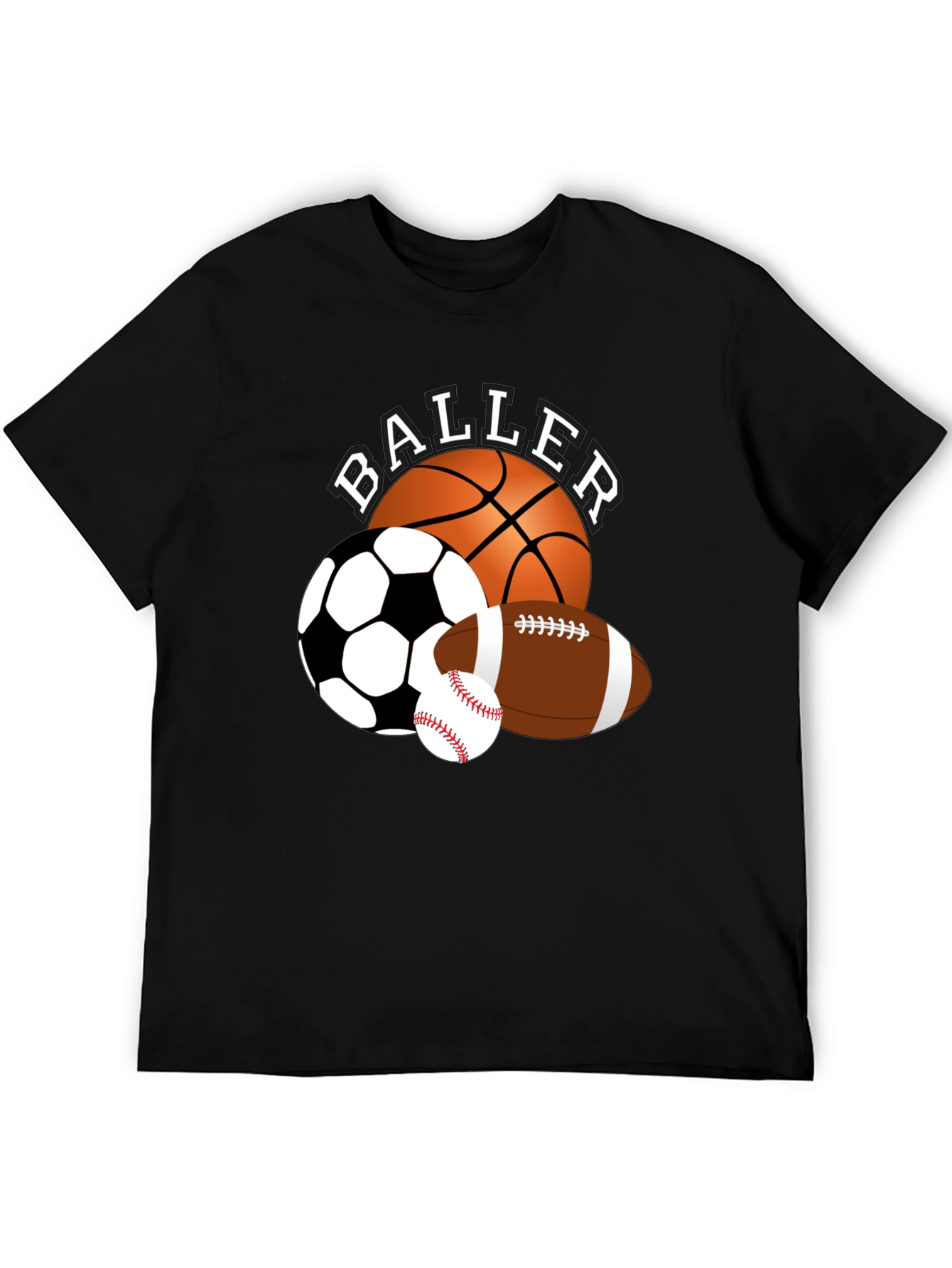 Baller T-Shirt - Sports Graphic Tee