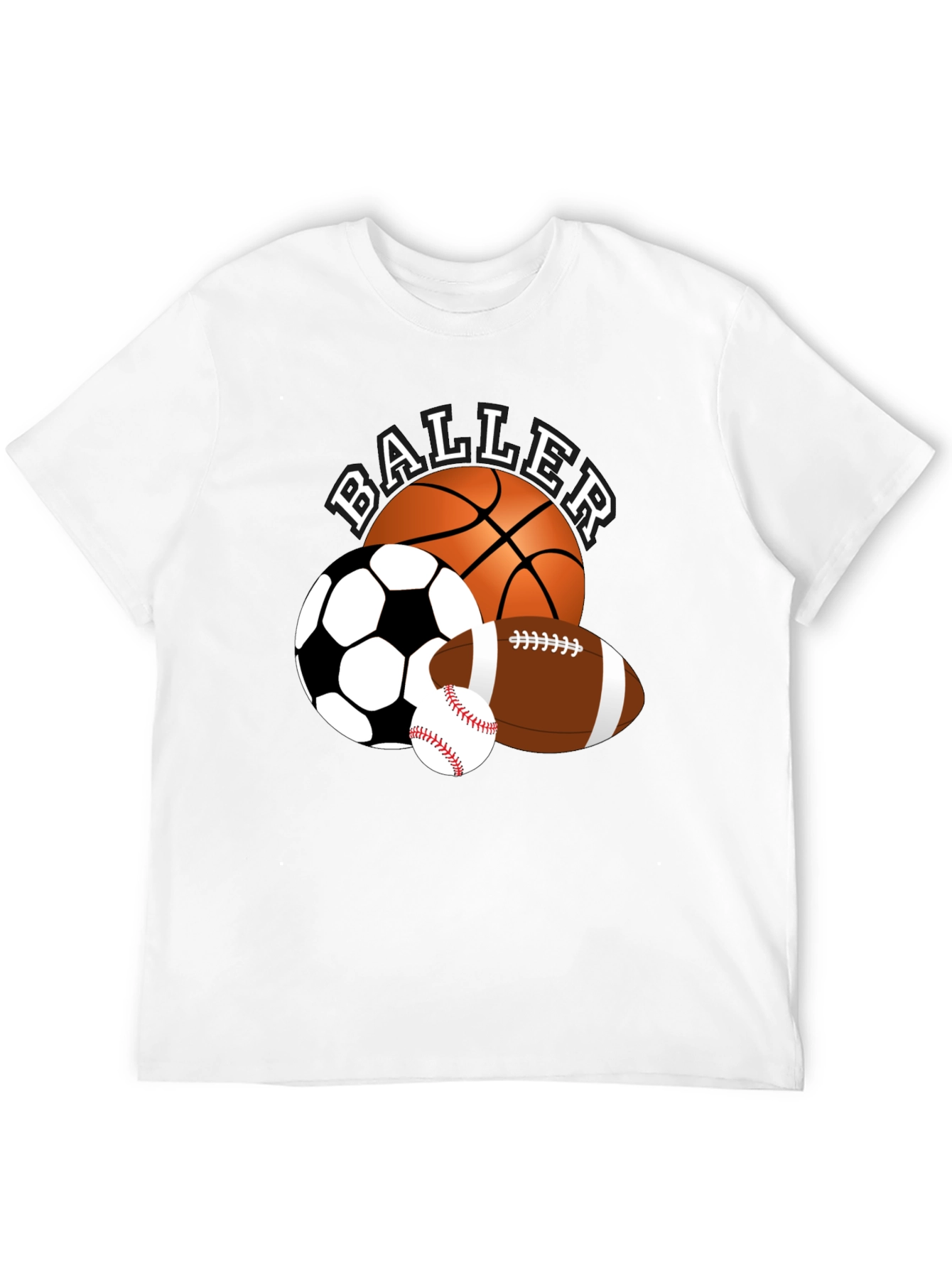 Baller T-Shirt - Sports Graphic Tee
