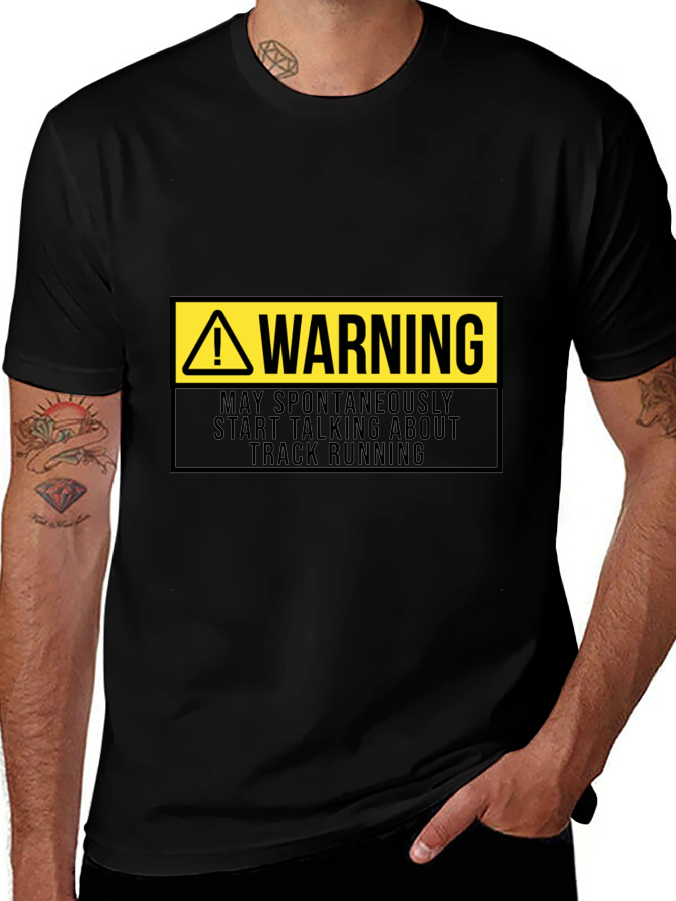 Warning Track Running Tee
