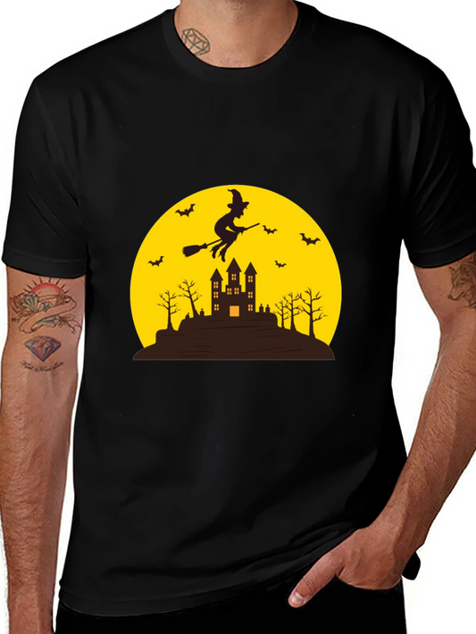 Halloween Witch Castle T-Shirt