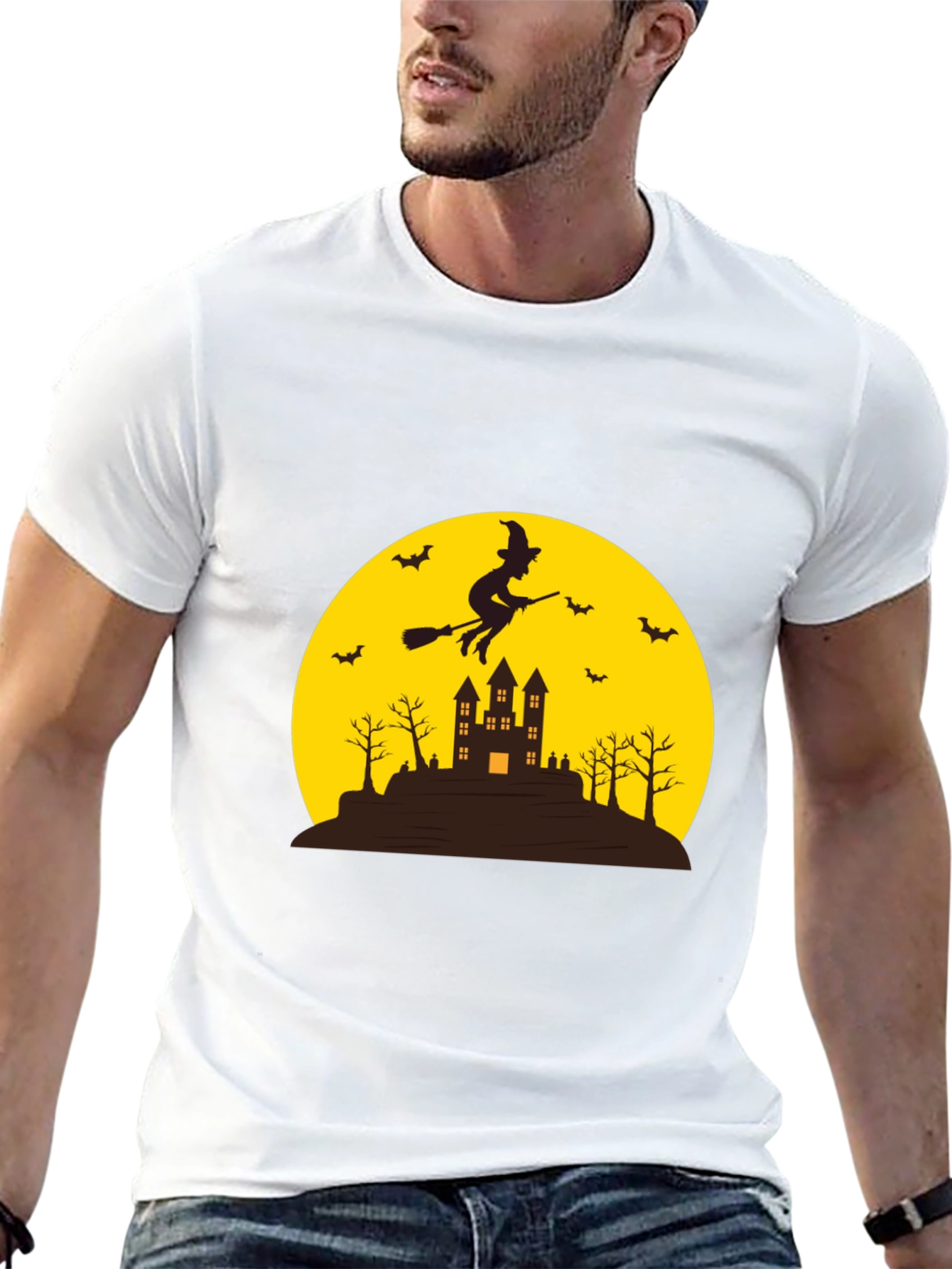 Halloween Witch Castle T-Shirt