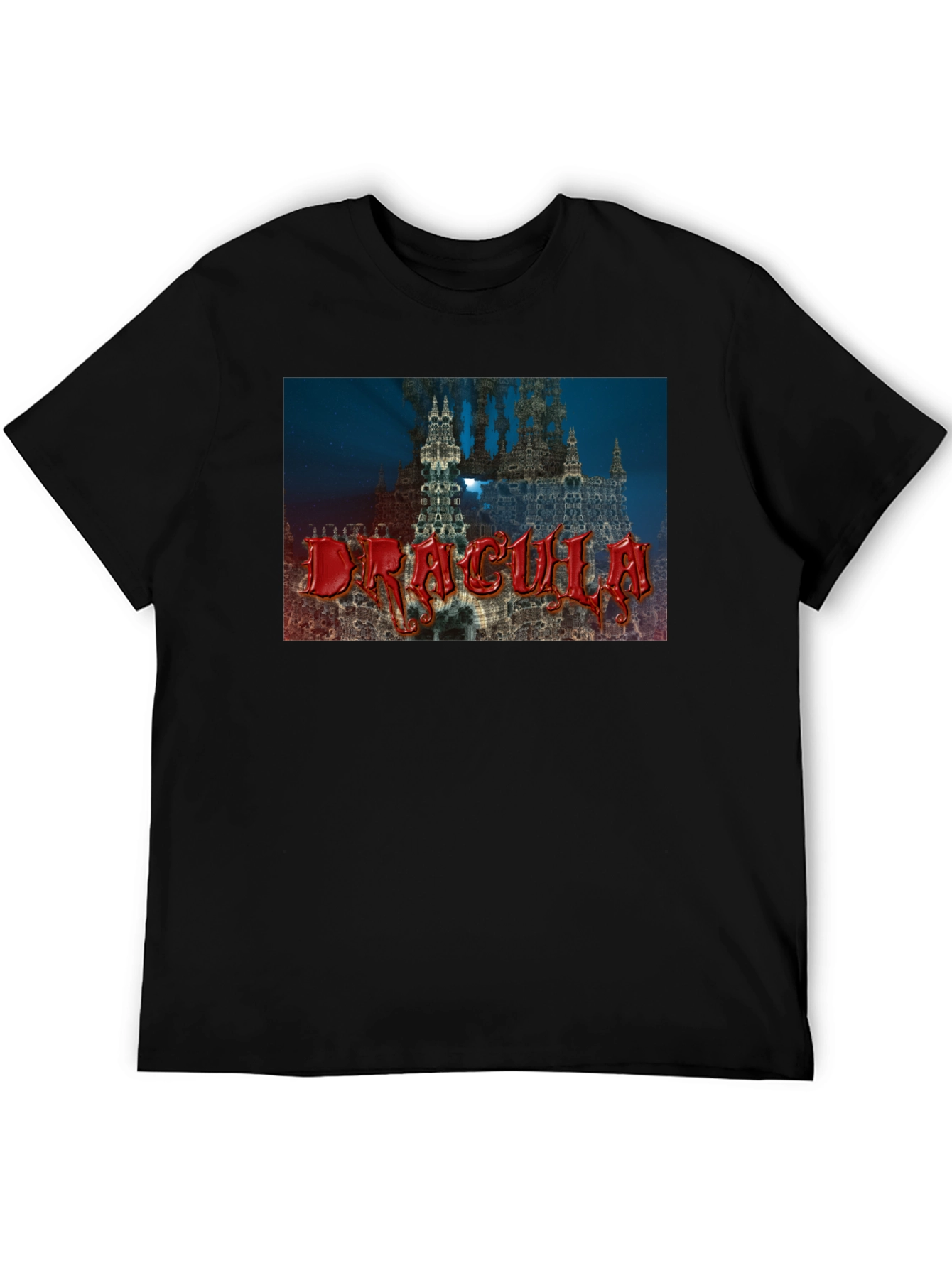 Dracula Castle T-Shirt - Gothic Vampire Tee