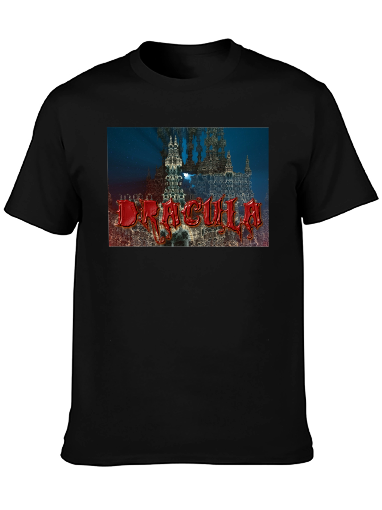 Dracula Castle T-Shirt - Gothic Vampire Tee