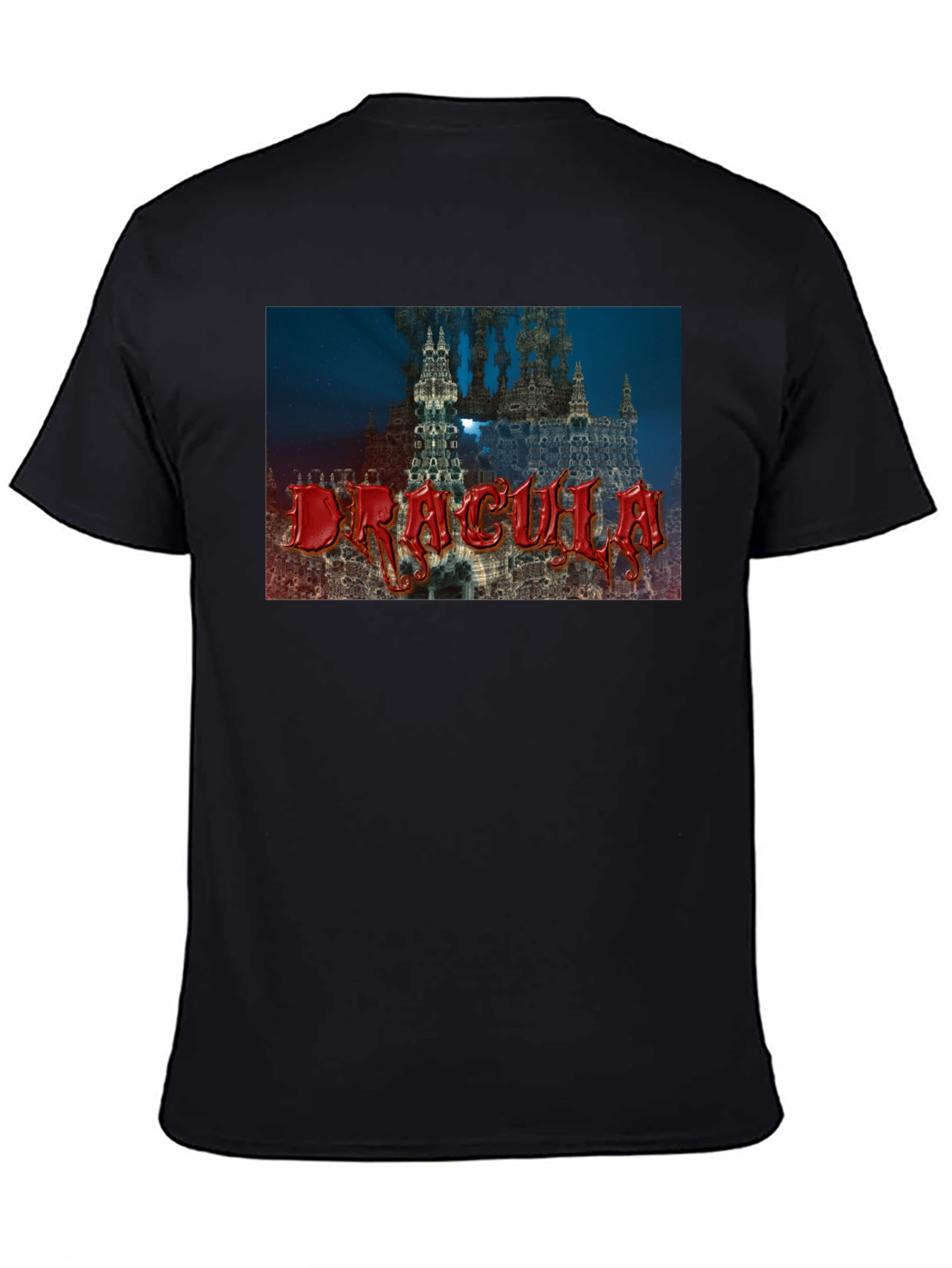 Dracula Castle T-Shirt - Gothic Vampire Tee