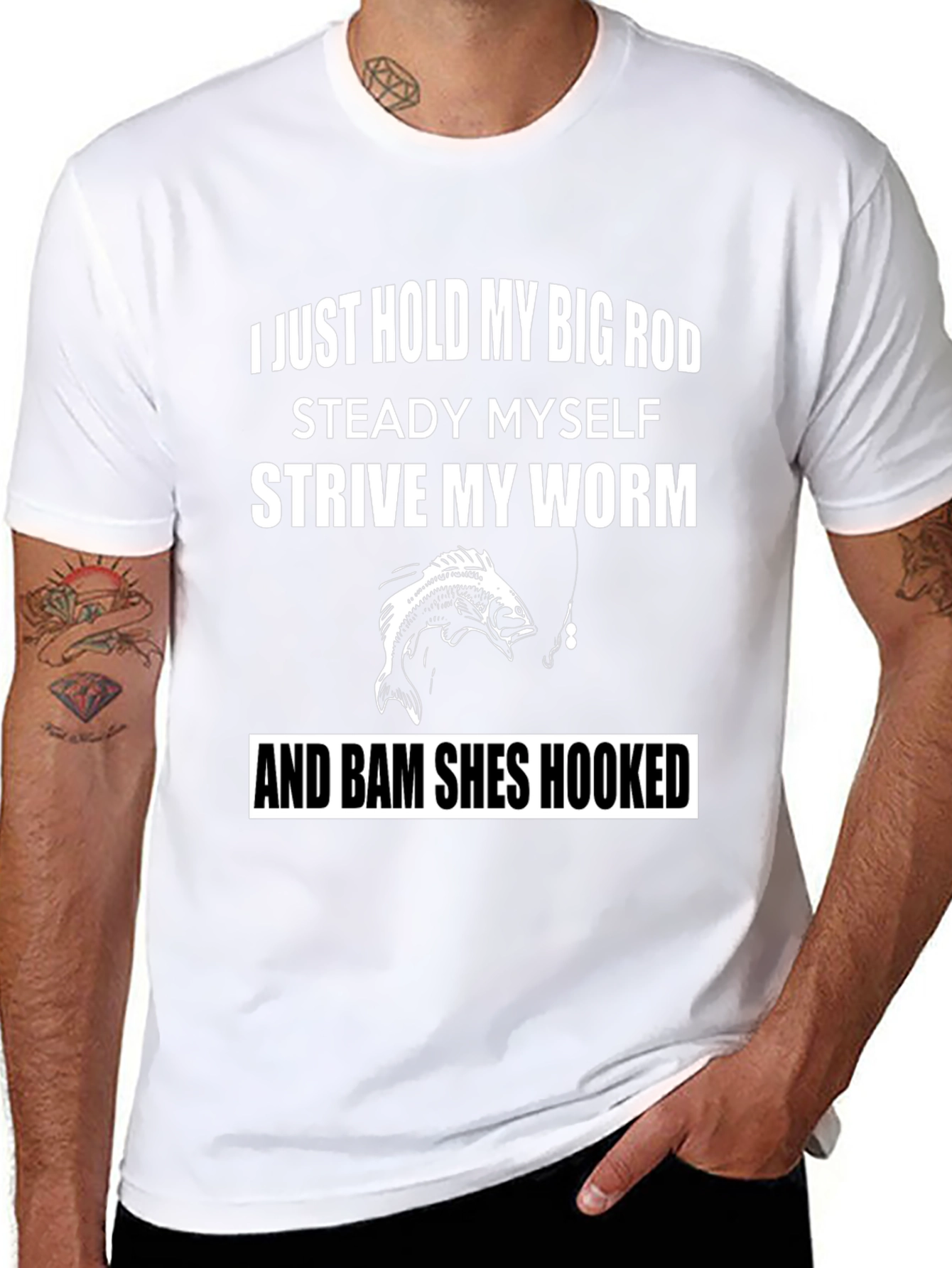 Fishing Humor Graphic T-Shirt