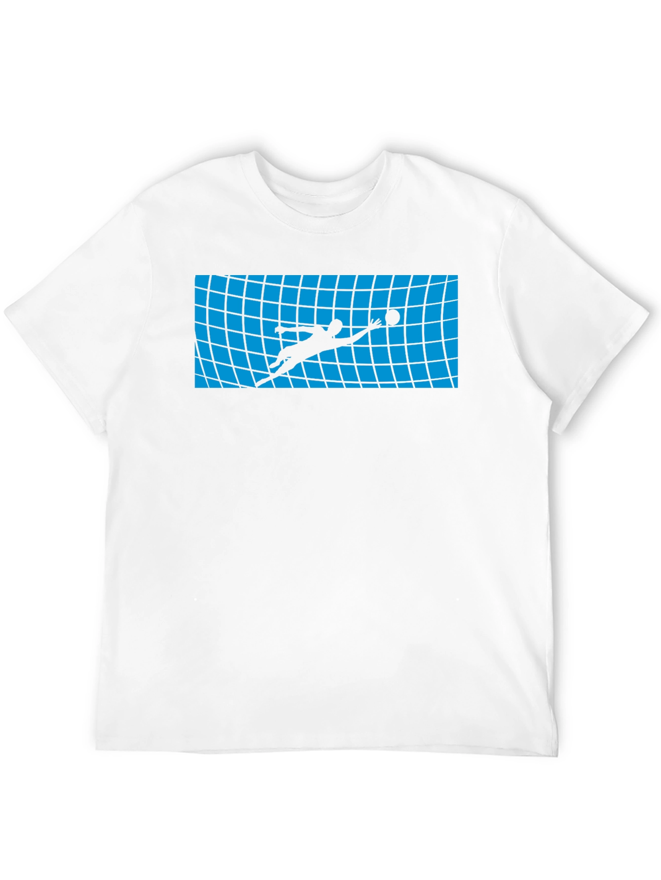 Goalkeeper Graphic T-Shirt - Soccer Save Design