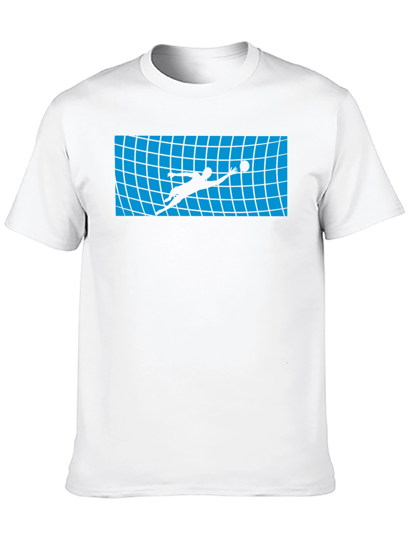 Goalkeeper Graphic T-Shirt - Soccer Save Design