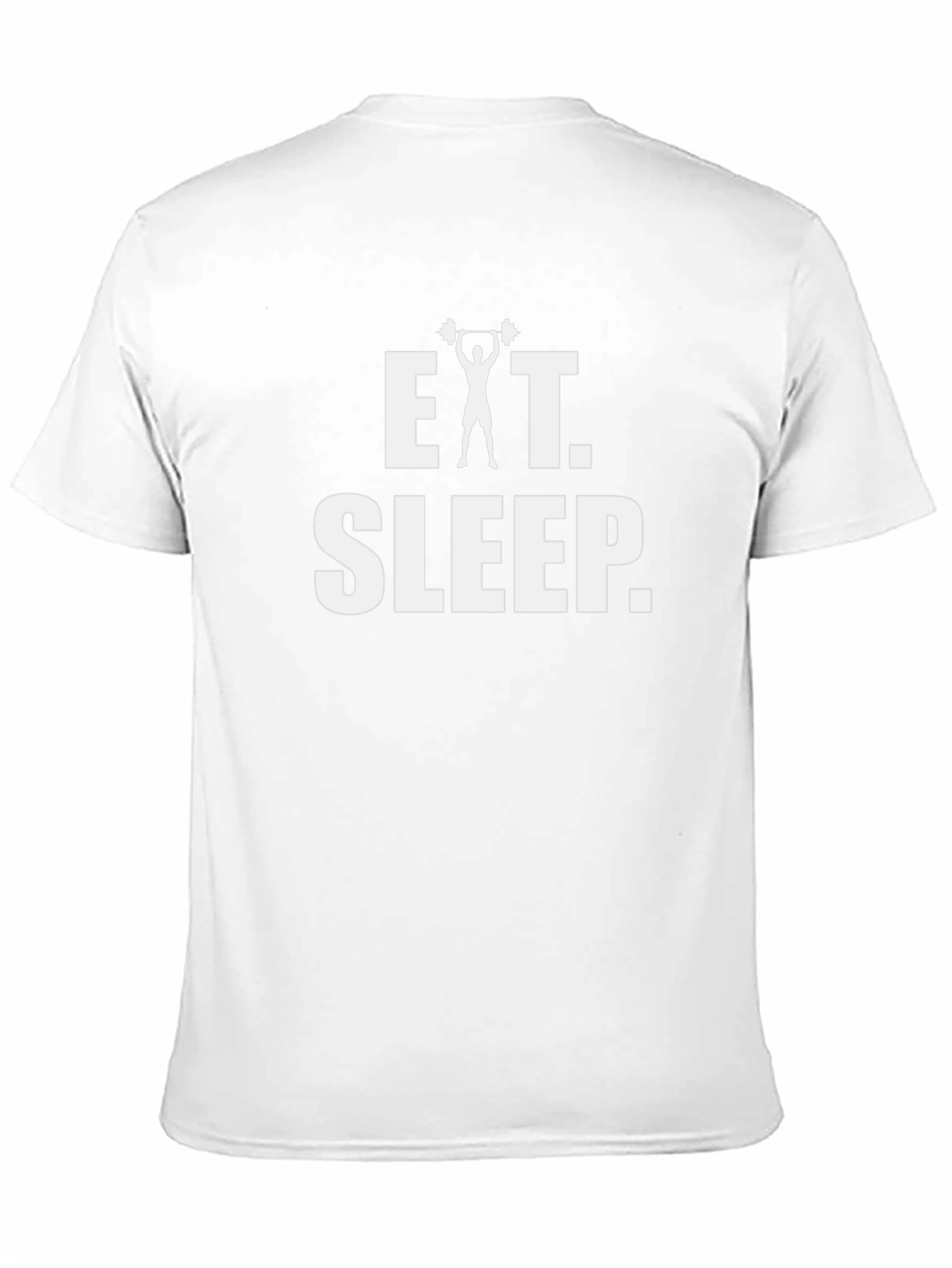 Eat Sleep Gym T-Shirt - Weightlifting Graphic Tee