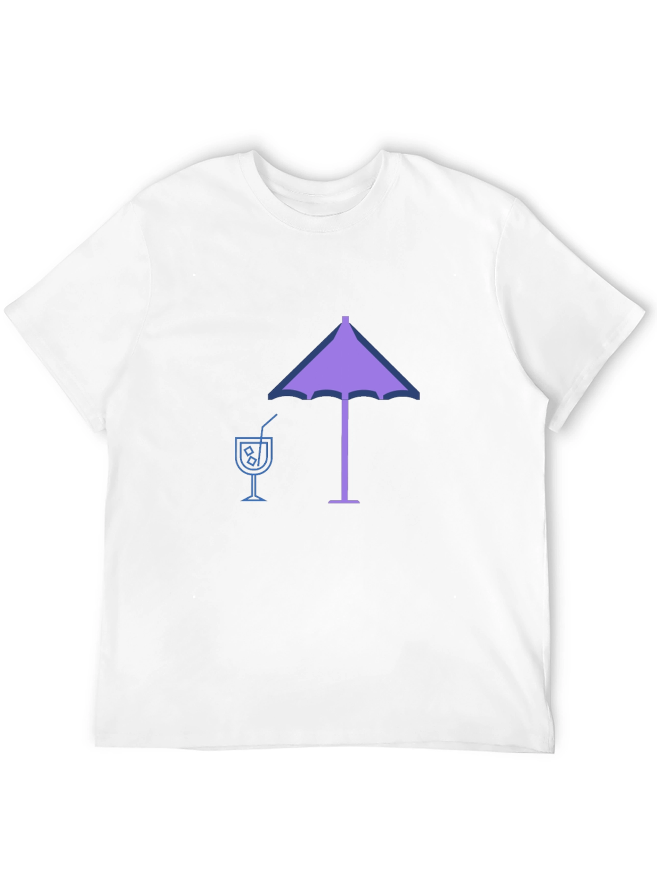 Beach Vibes Graphic Tee - Relaxed Fit Cotton T-Shirt