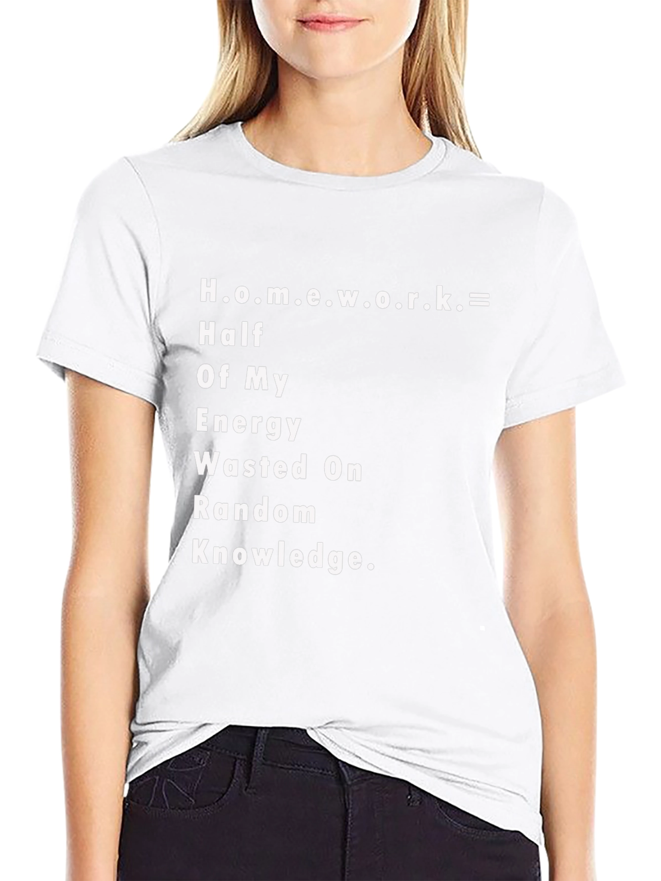 Funny Homework Definition Graphic T-Shirt