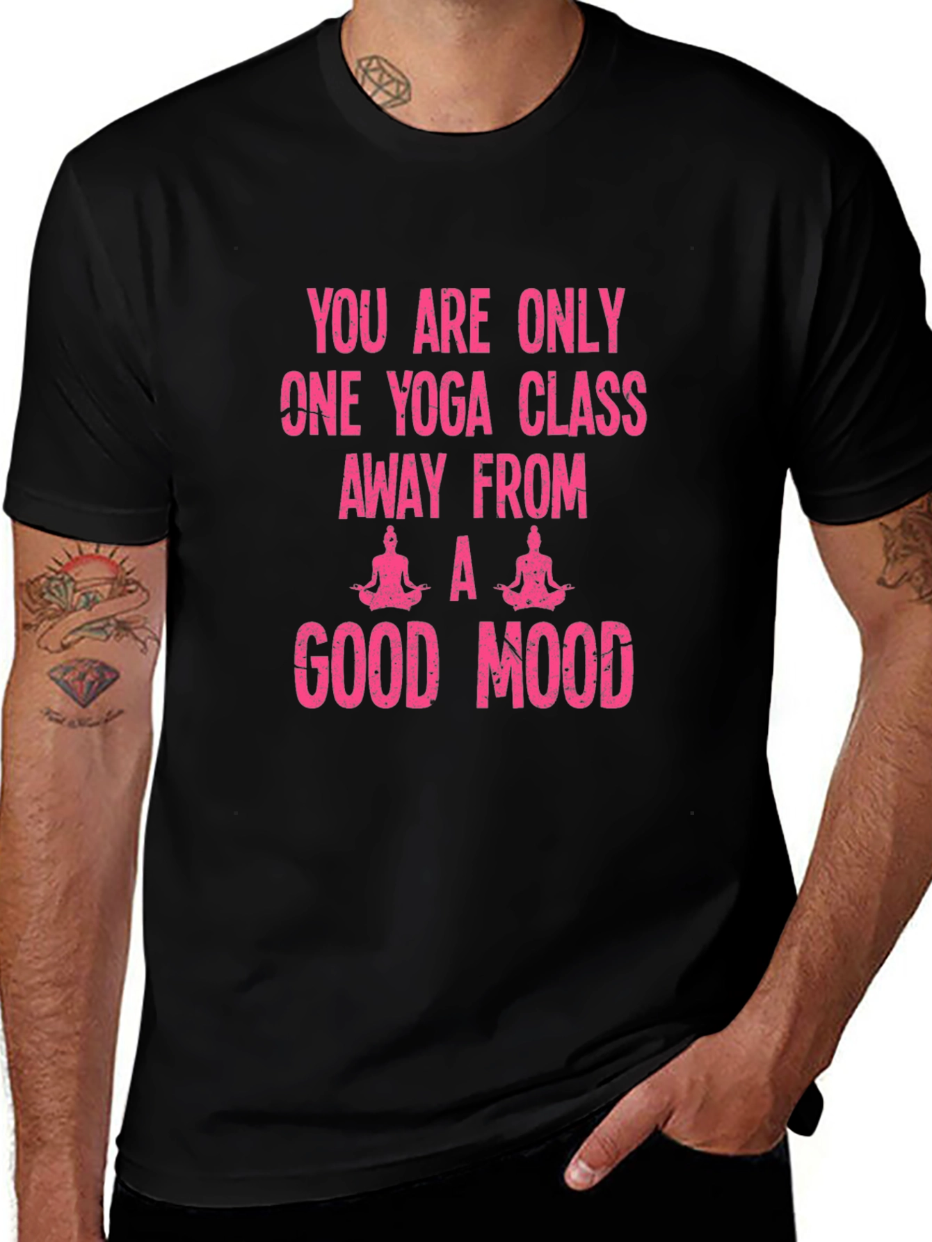 Yoga Class Good Mood Graphic Tee - Unisex