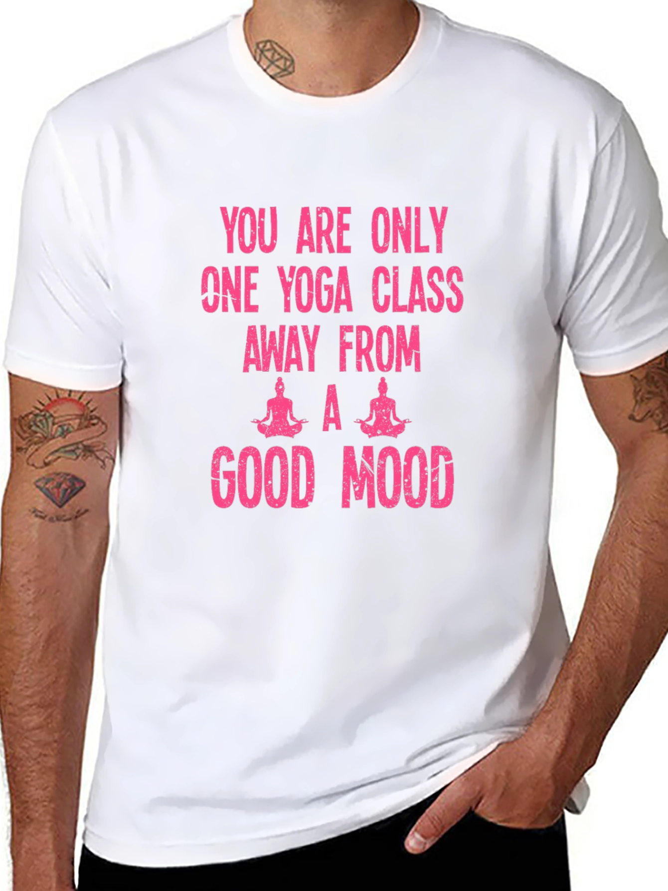 Yoga Class Good Mood Graphic Tee - Unisex