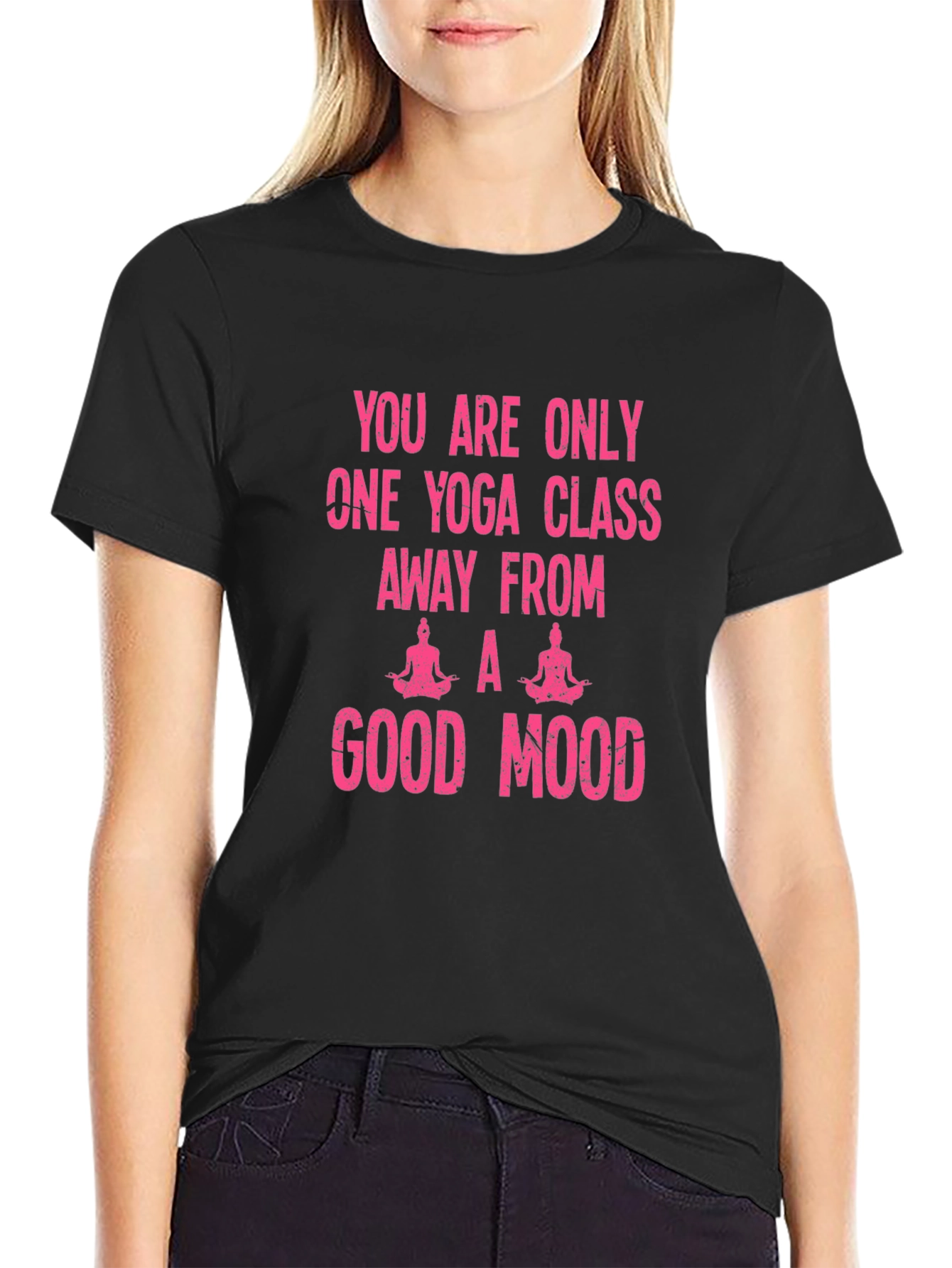 Yoga Class Good Mood Graphic Tee - Unisex