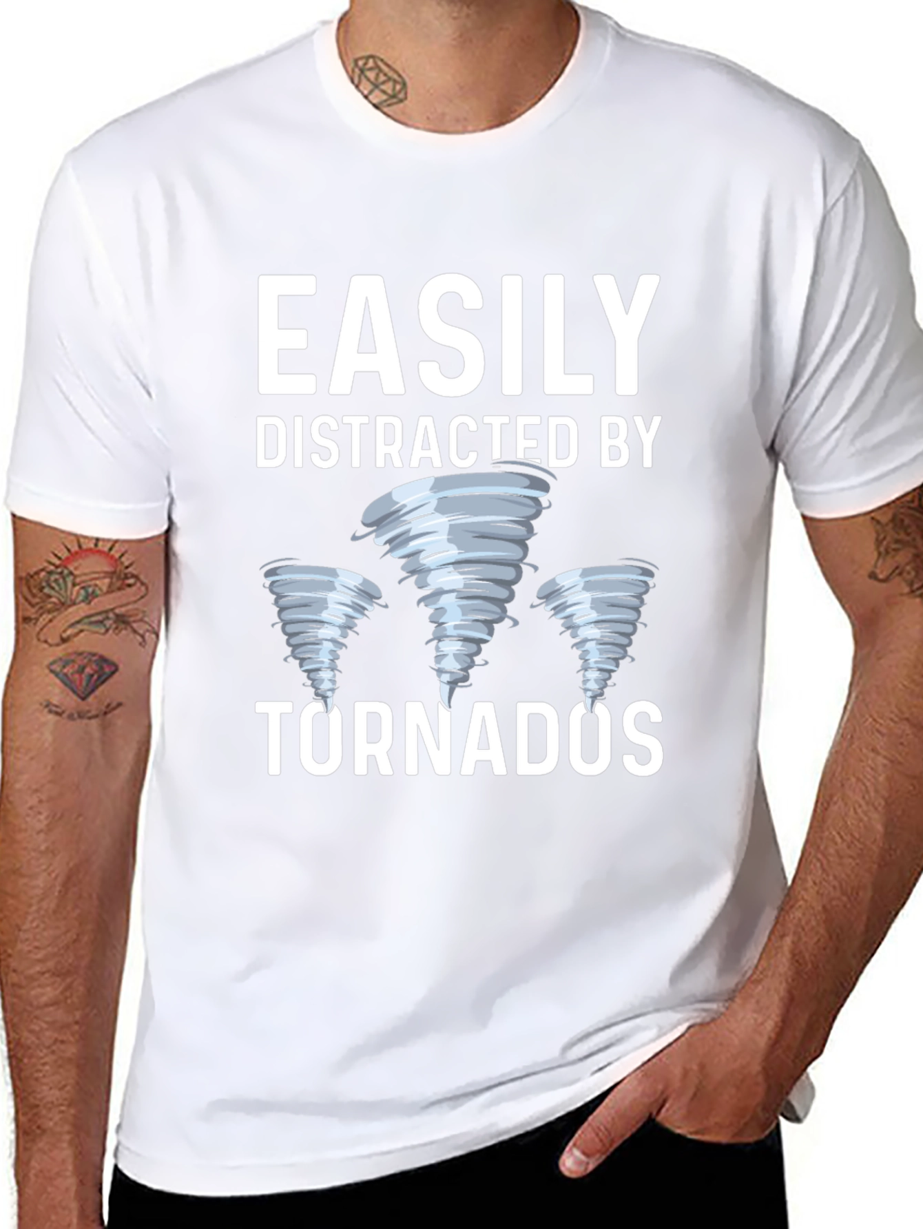 Easily Distracted By Tornadoes T-Shirt