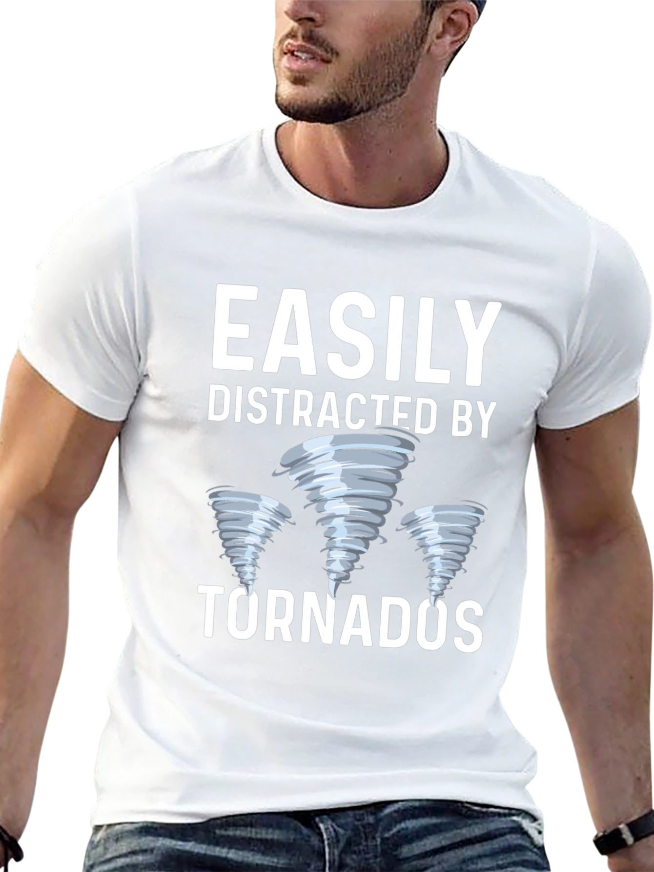 Easily Distracted By Tornadoes T-Shirt