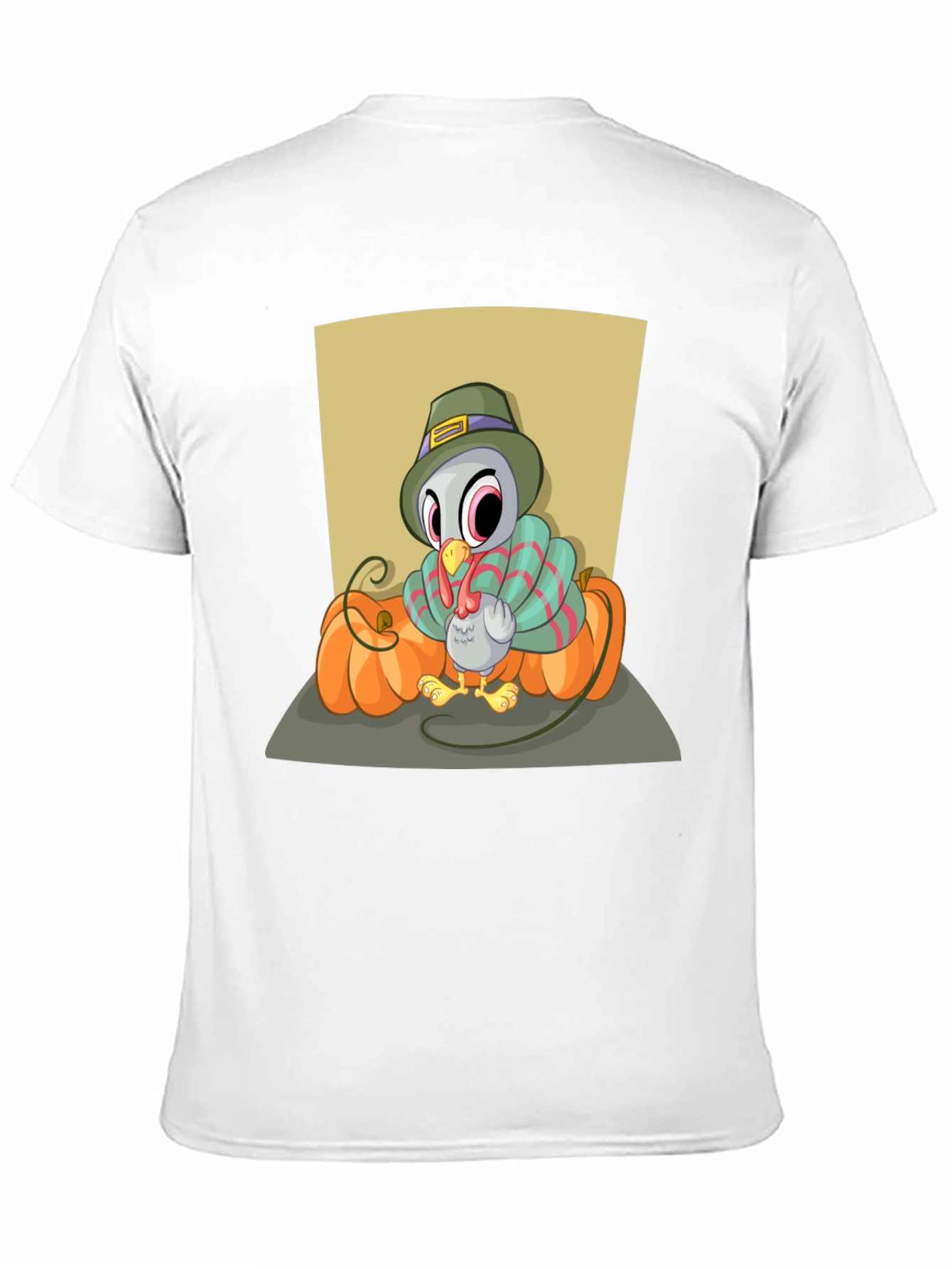 Turkey on Pumpkins Thanksgiving T-Shirt