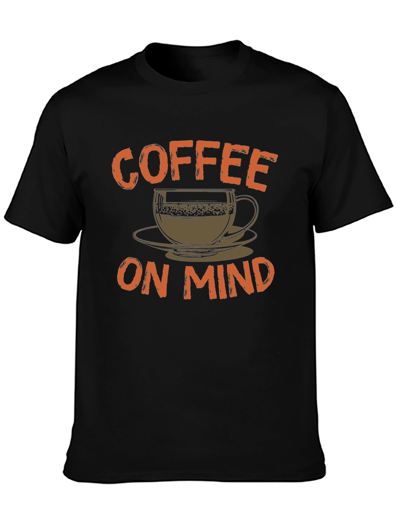 Coffee On Mind Graphic T-Shirt