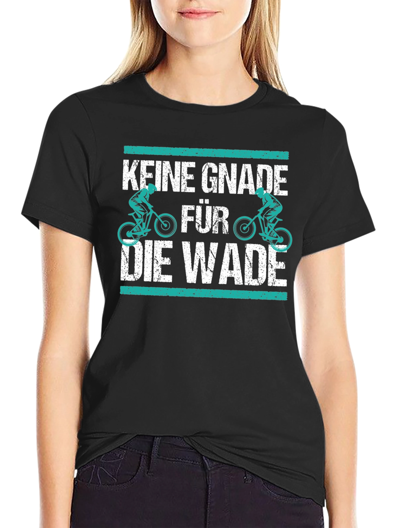Keine Gnade für die Wade T-Shirt Biker Cycling Gift