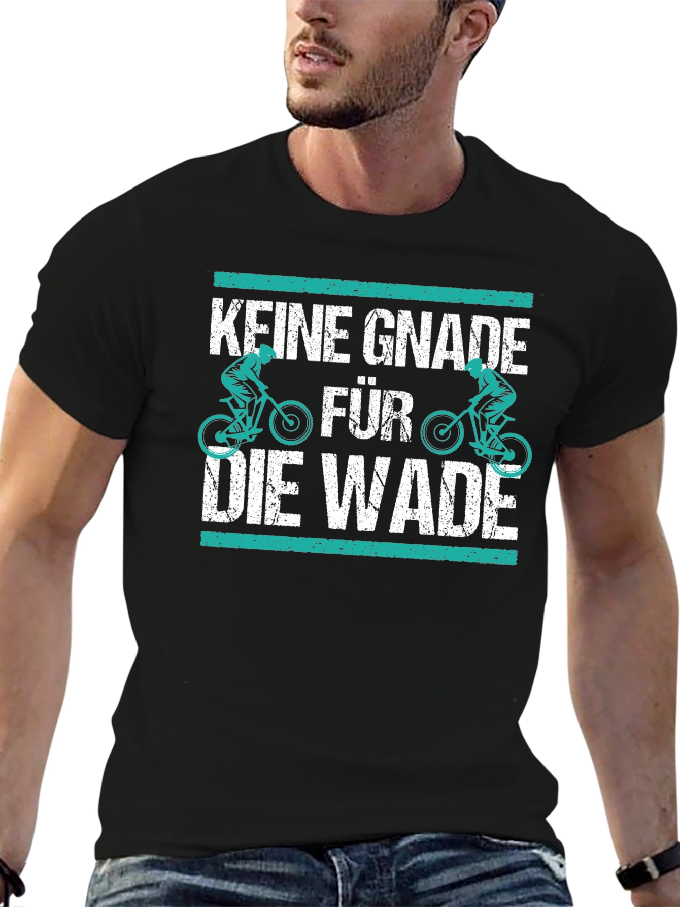 Keine Gnade für die Wade T-Shirt Biker Cycling Gift