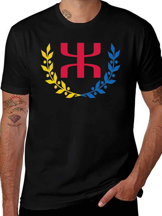 Berber Symbol Black T-Shirt