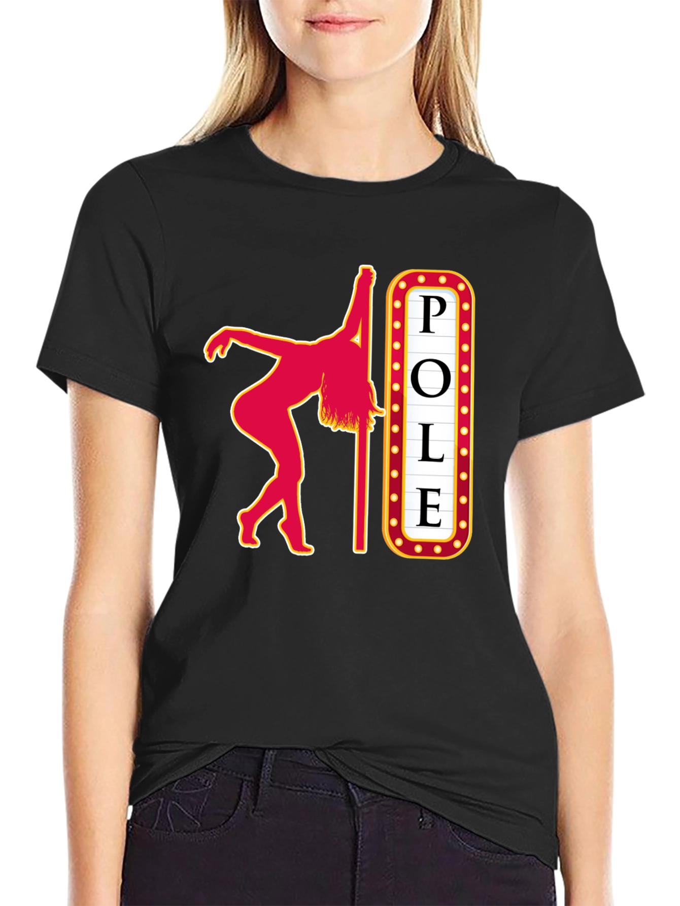 Pole Dance T-Shirt - Novelty Graphic Tee