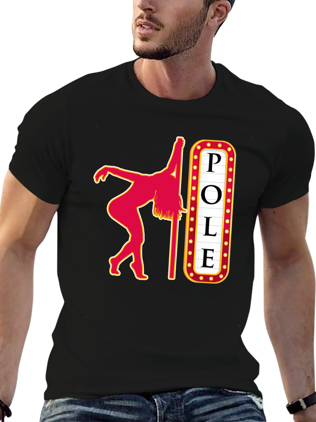 Pole Dance T-Shirt - Novelty Graphic Tee