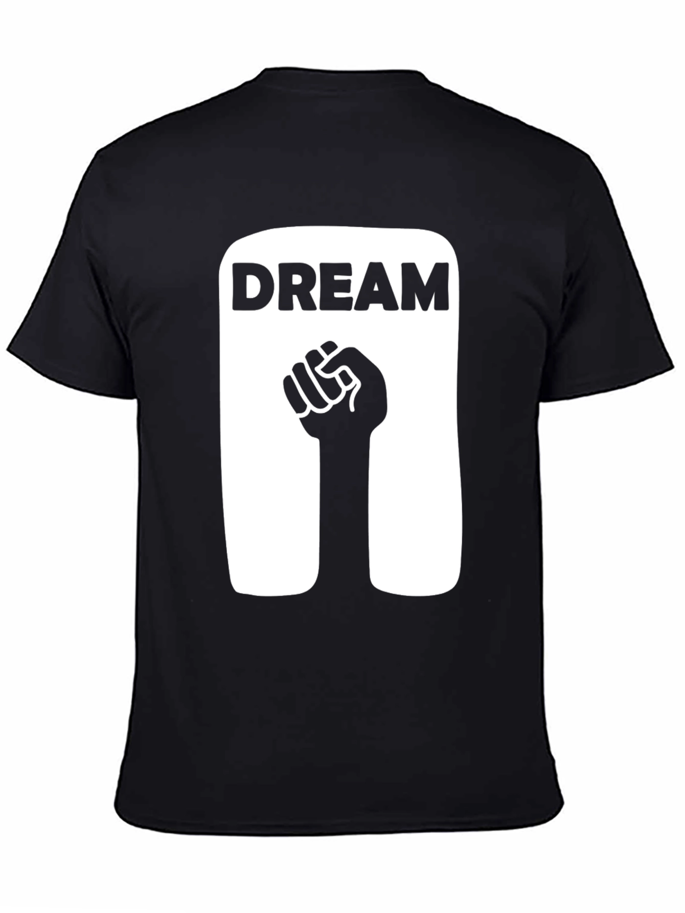 Dream Fist Graphic T-Shirt - Black