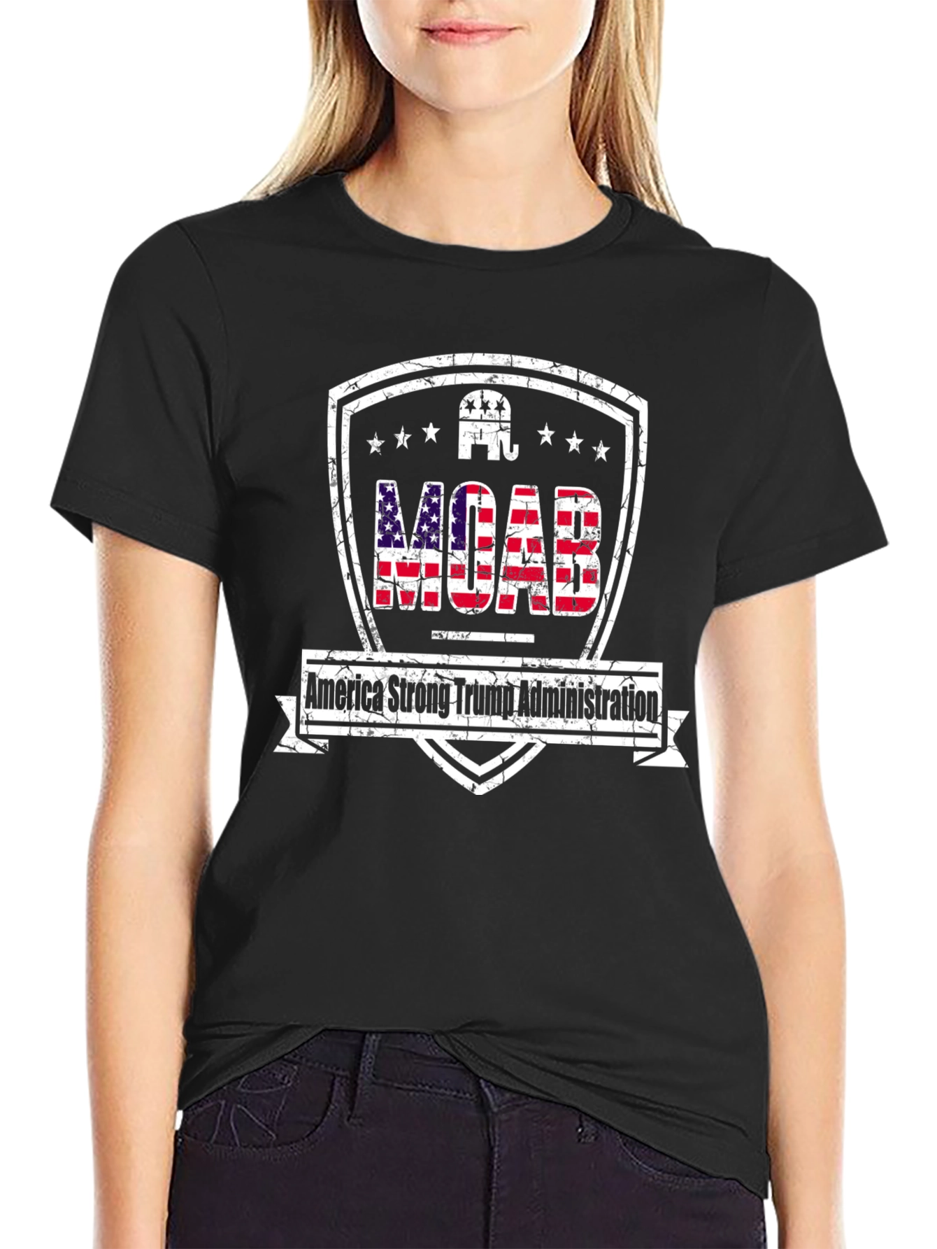 MOAB America Strong Trump Admin T-Shirt