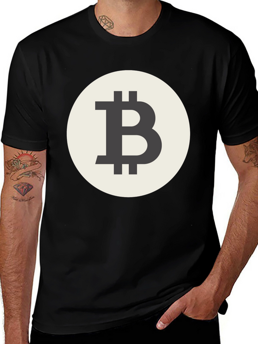 Bitcoin T-Shirt Crypto Currency Design
