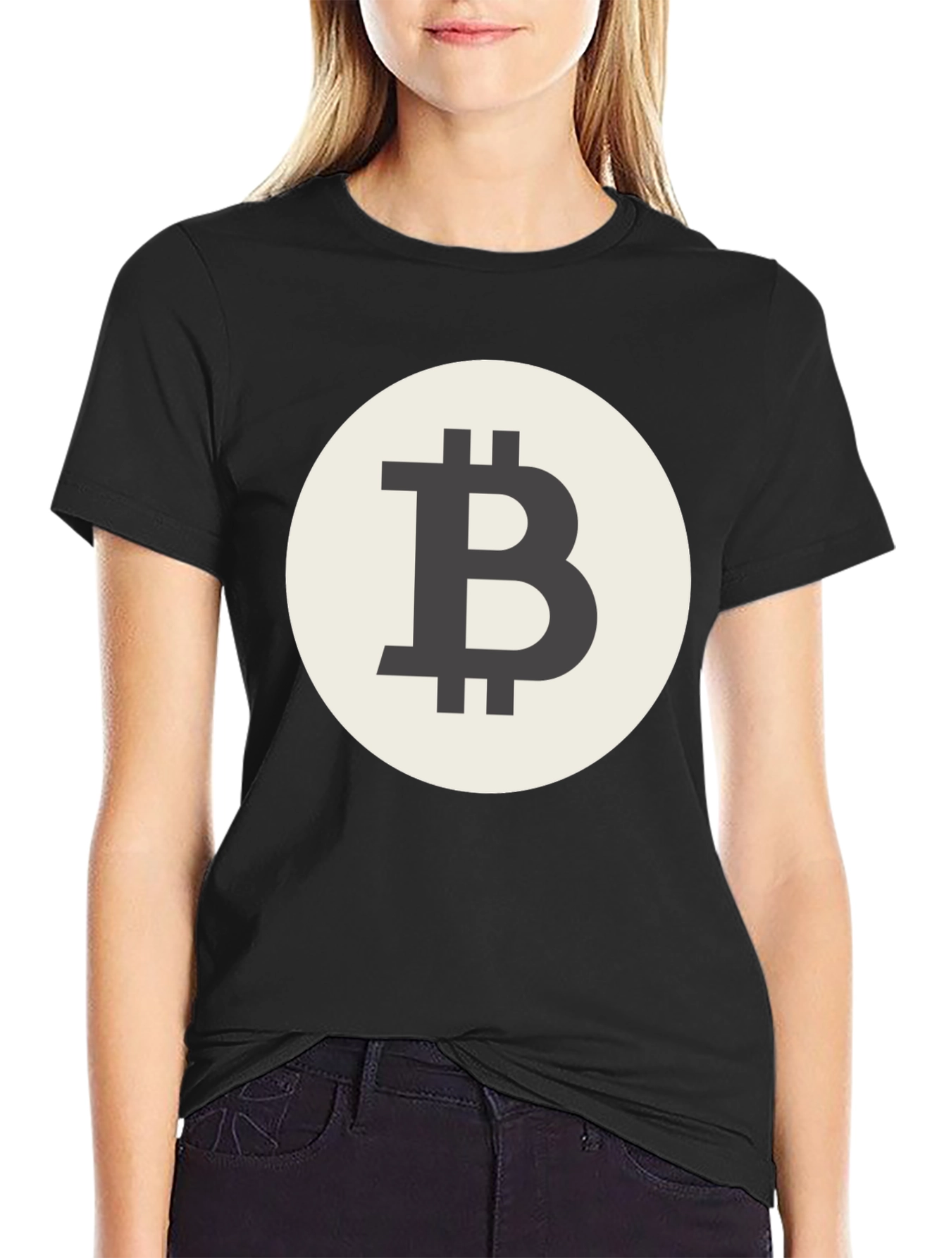 Bitcoin T-Shirt Crypto Currency Design