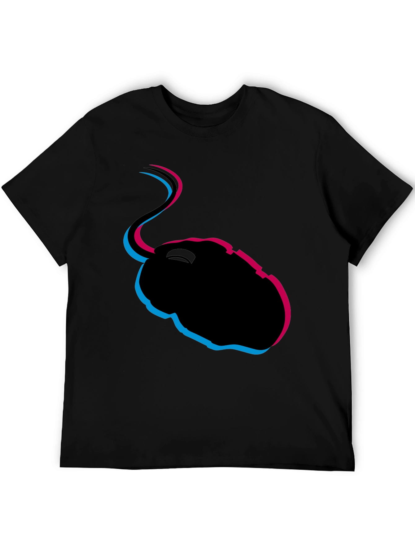 Retro Mouse Graphic T-Shirt - Gamer Style