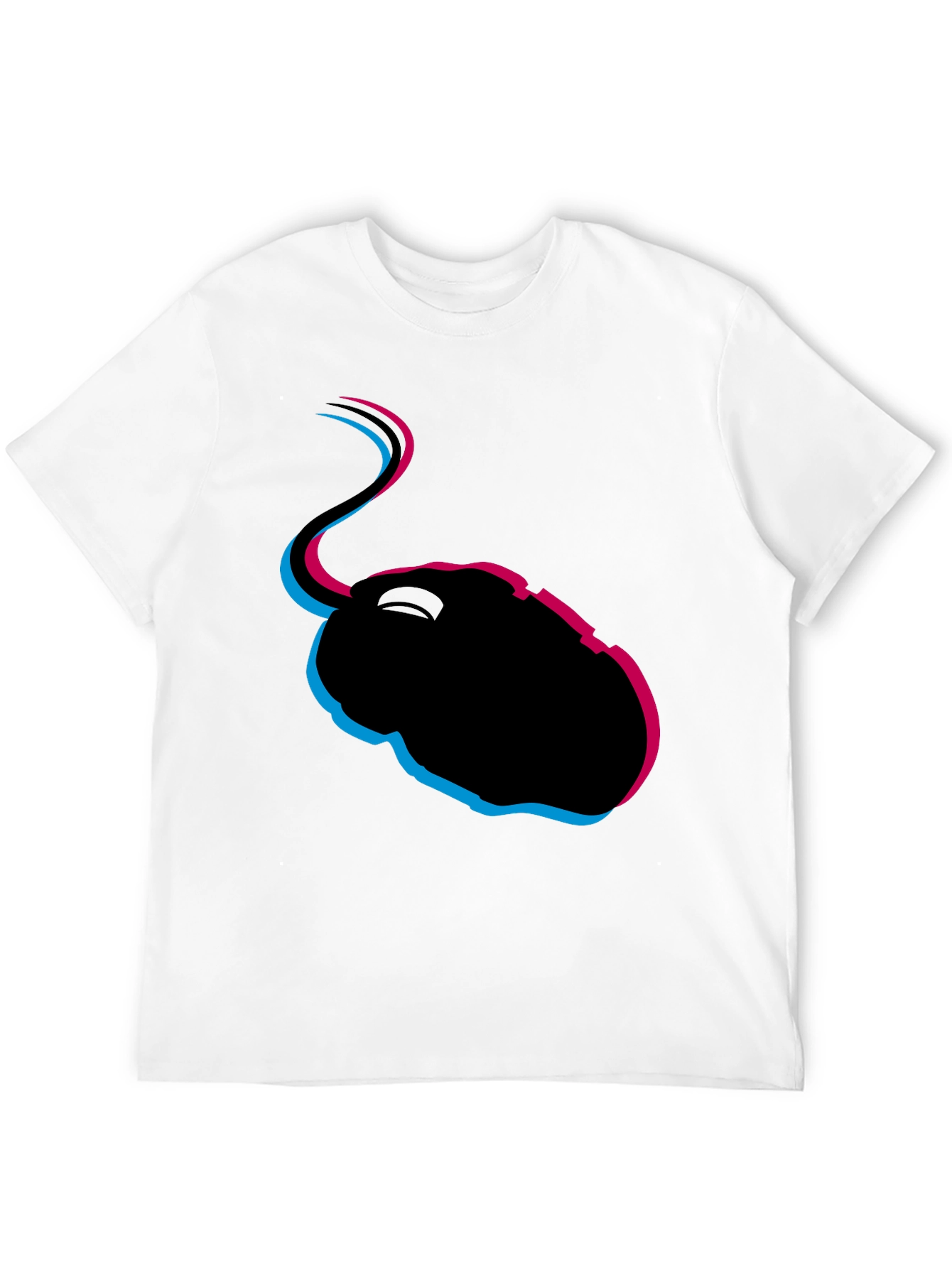 Retro Mouse Graphic T-Shirt - Gamer Style