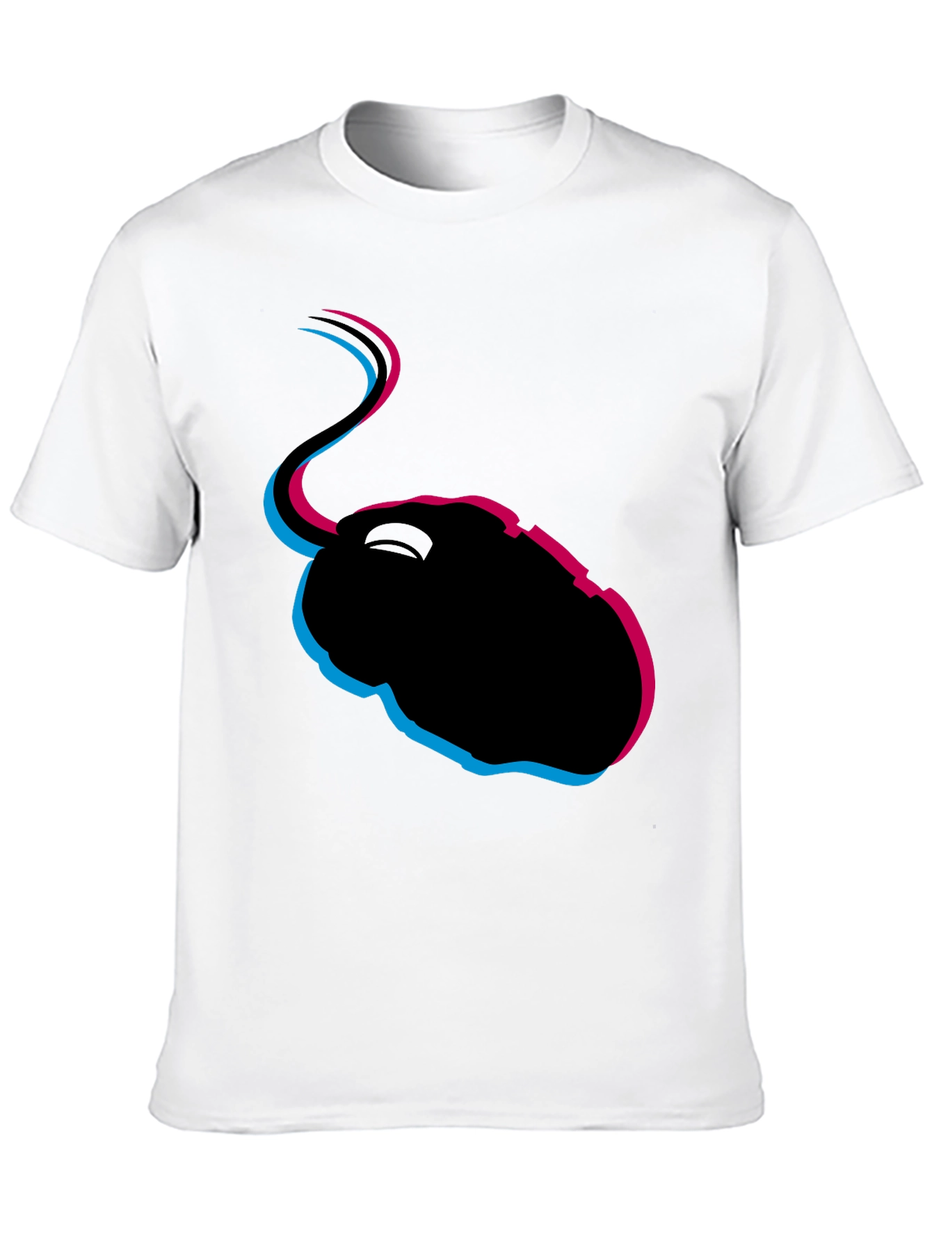 Retro Mouse Graphic T-Shirt - Gamer Style