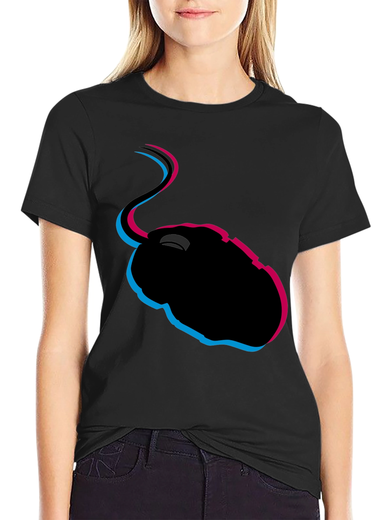 Retro Mouse Graphic T-Shirt - Gamer Style