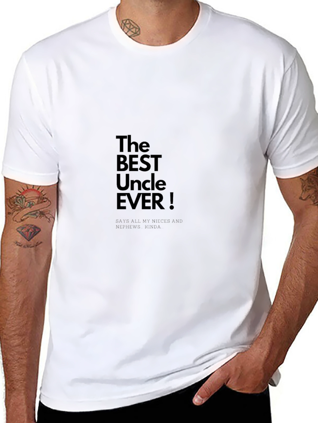 Best Uncle Ever Graphic T-Shirt