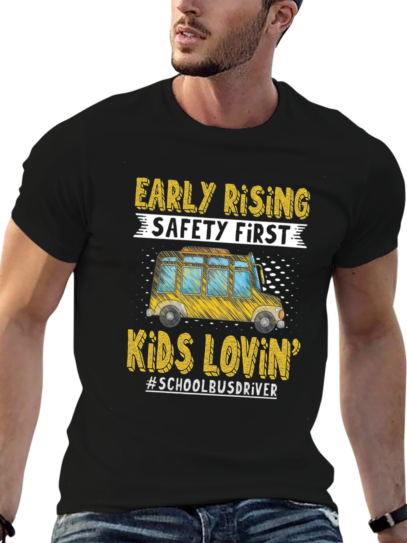 Early Rising School Bus Driver T-Shirt