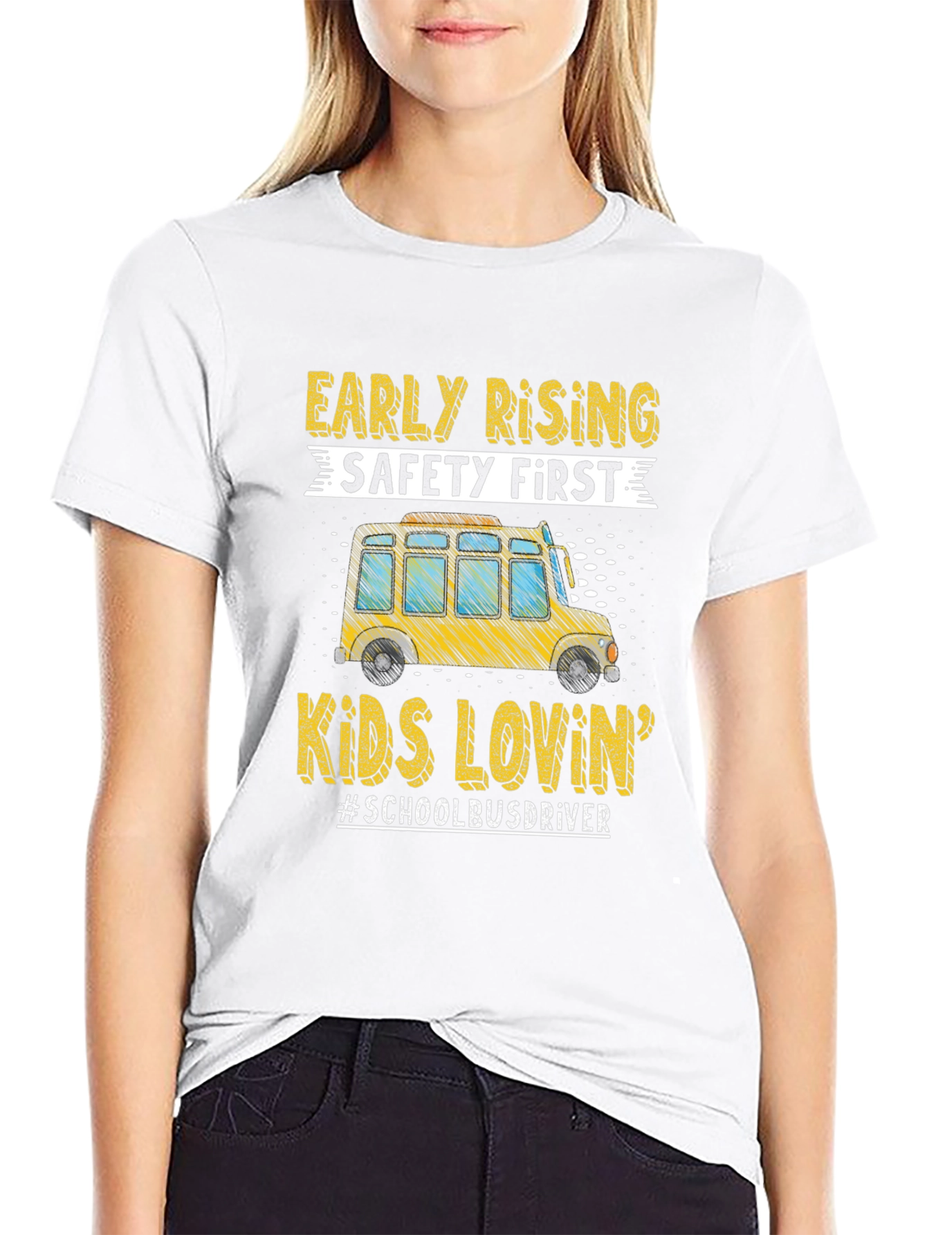 Early Rising School Bus Driver T-Shirt