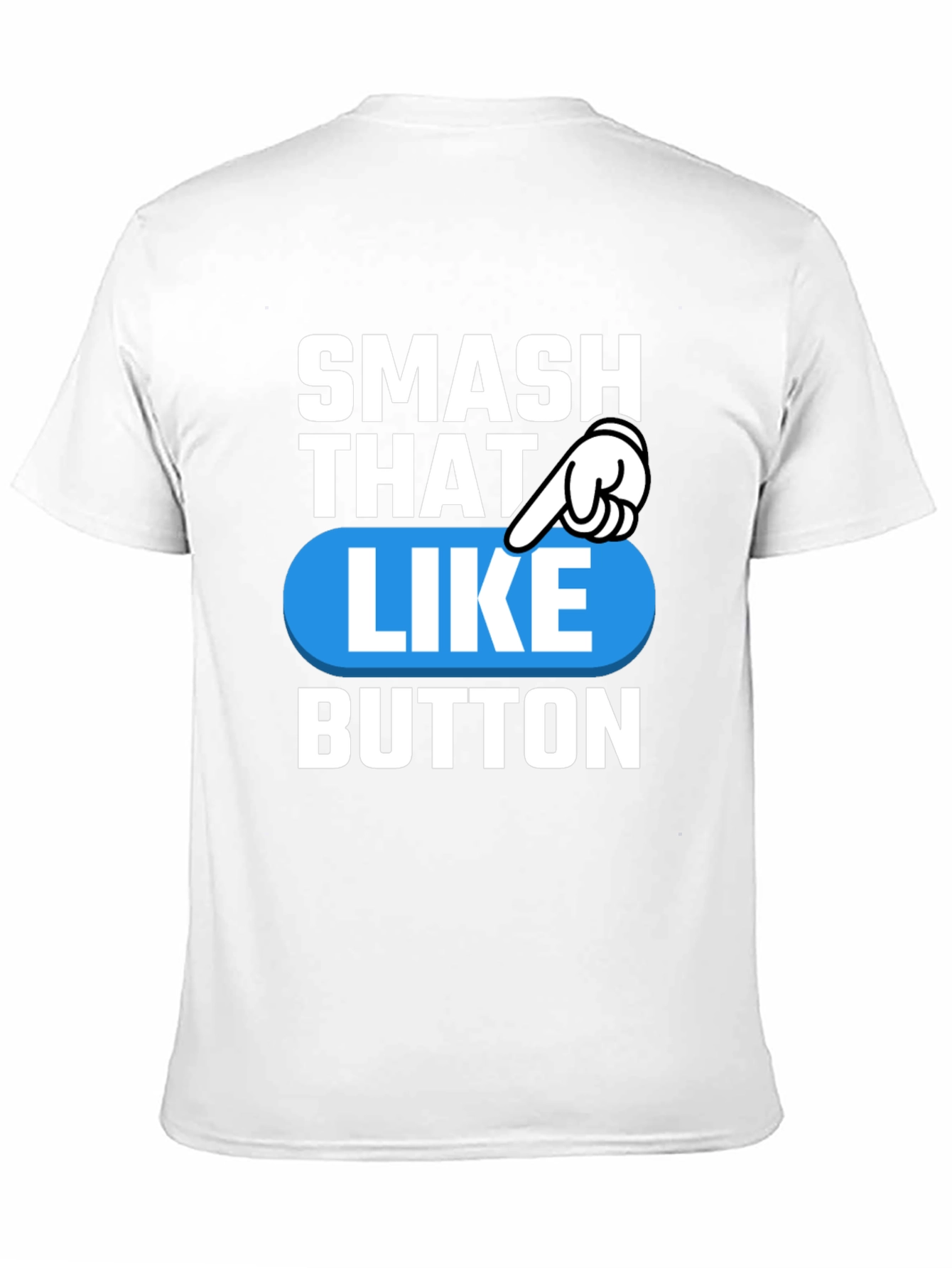 Smash That Like Button Graphic T-Shirt